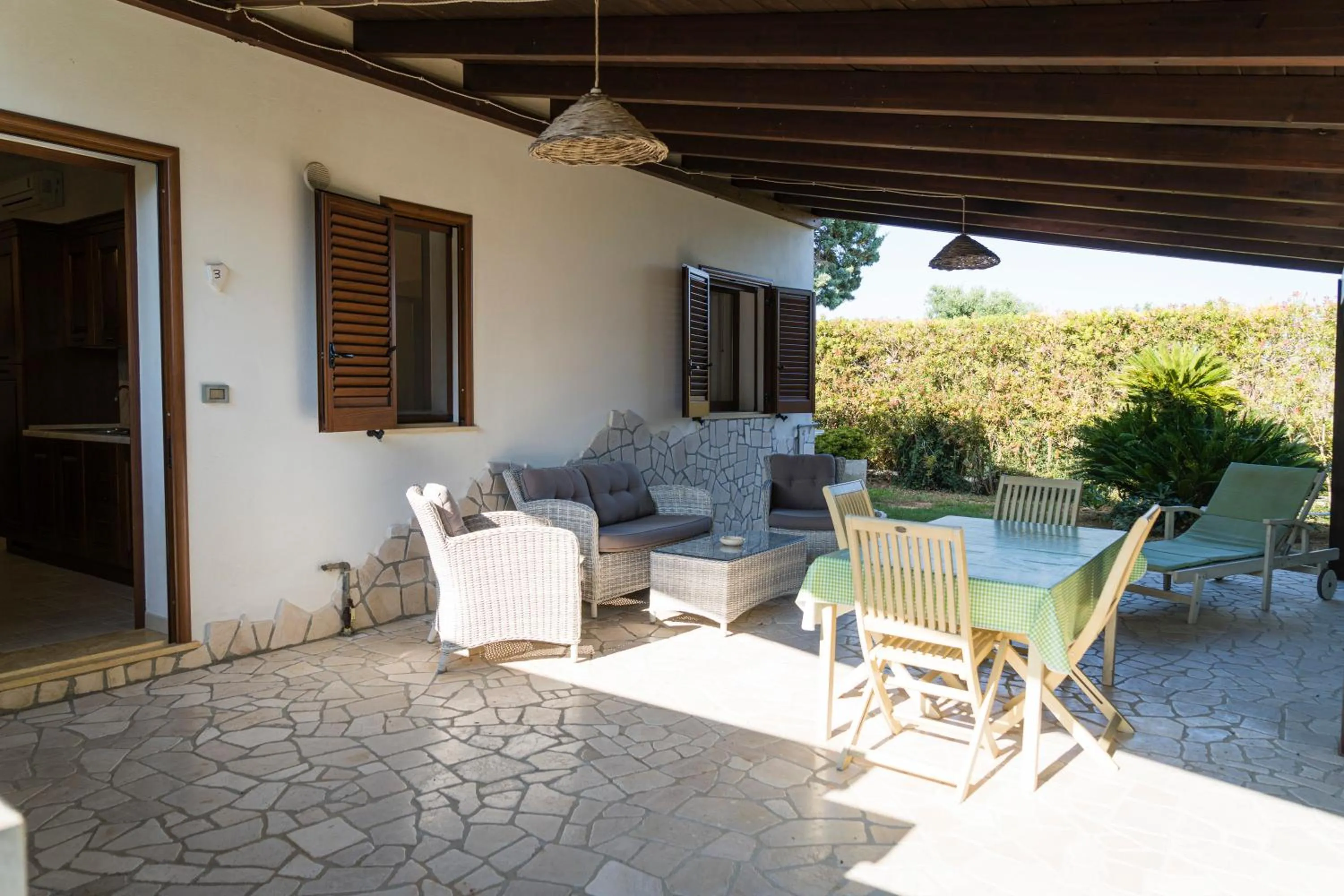 Patio in Agriturismo Scalelle