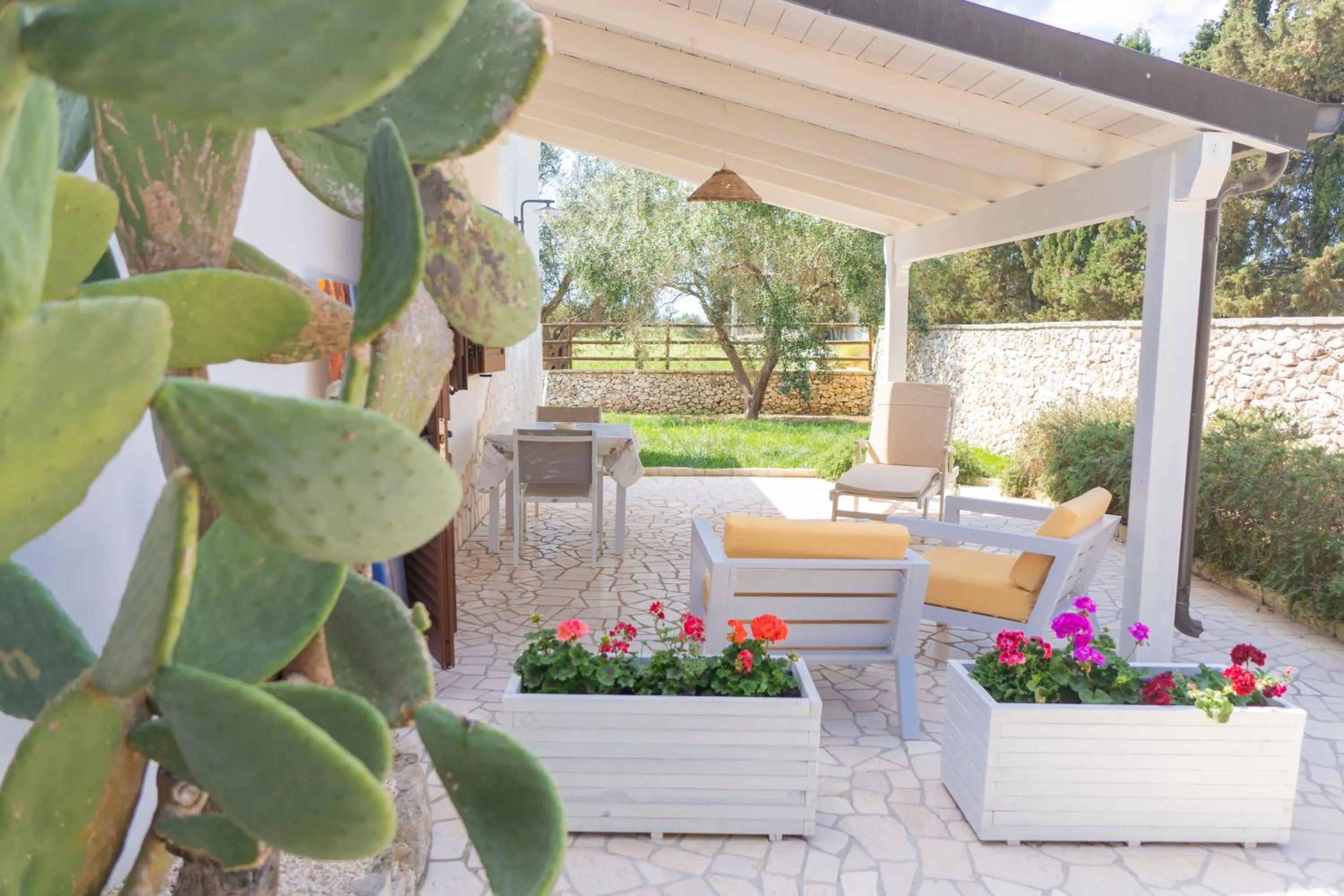 Patio in Agriturismo Scalelle