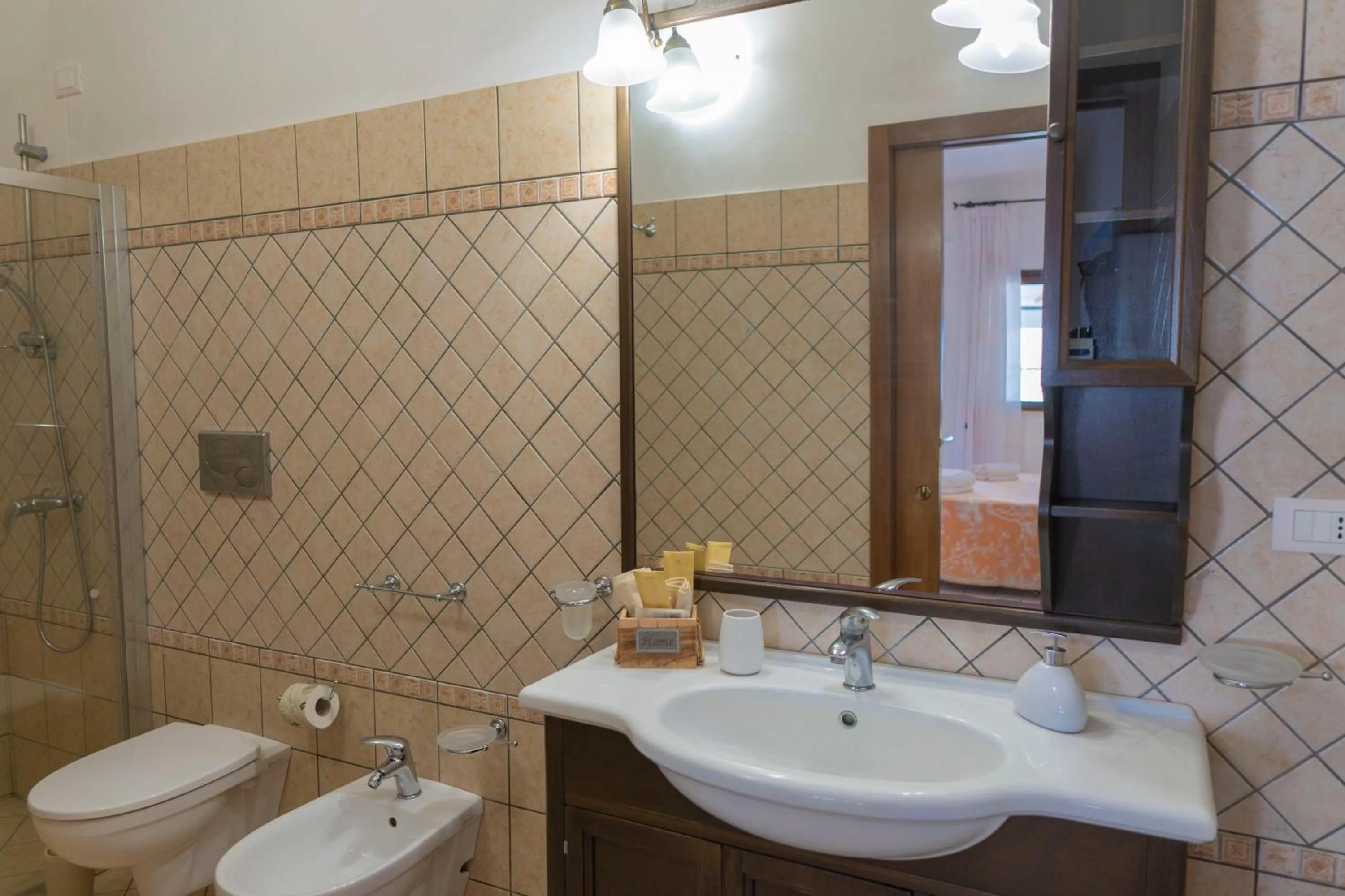 Bathroom in Agriturismo Scalelle
