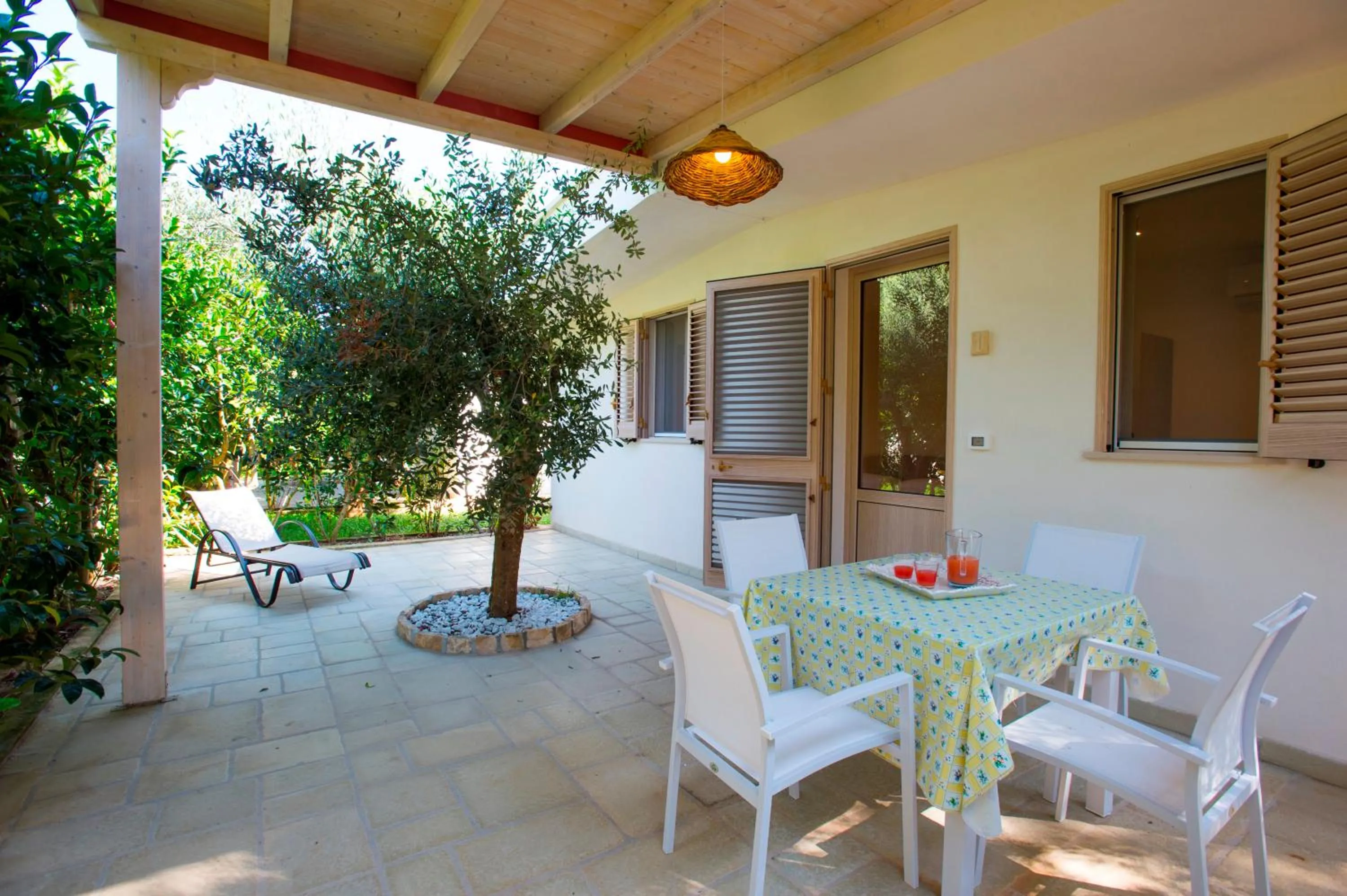 Patio in Agriturismo Scalelle