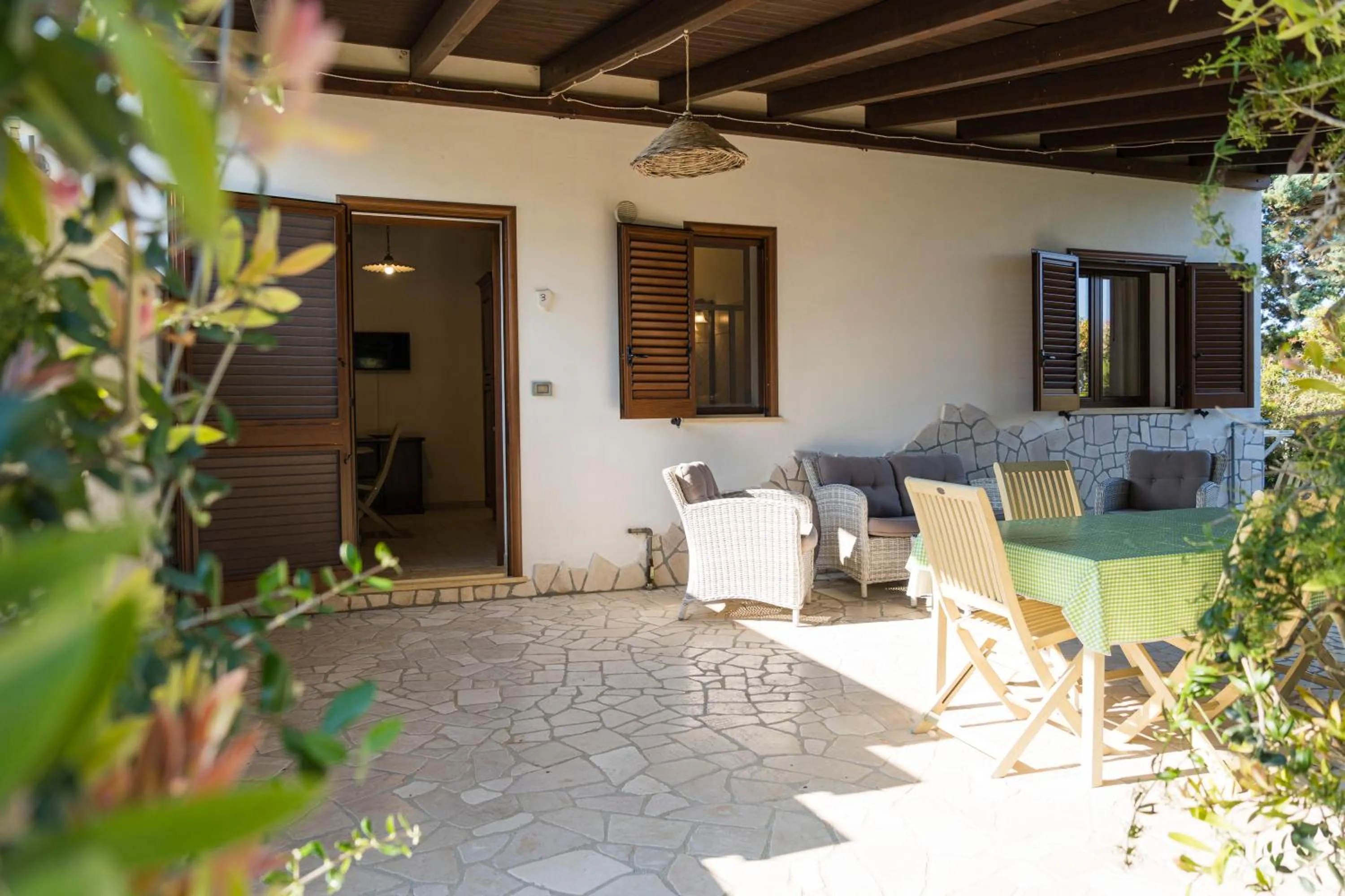 Patio in Agriturismo Scalelle