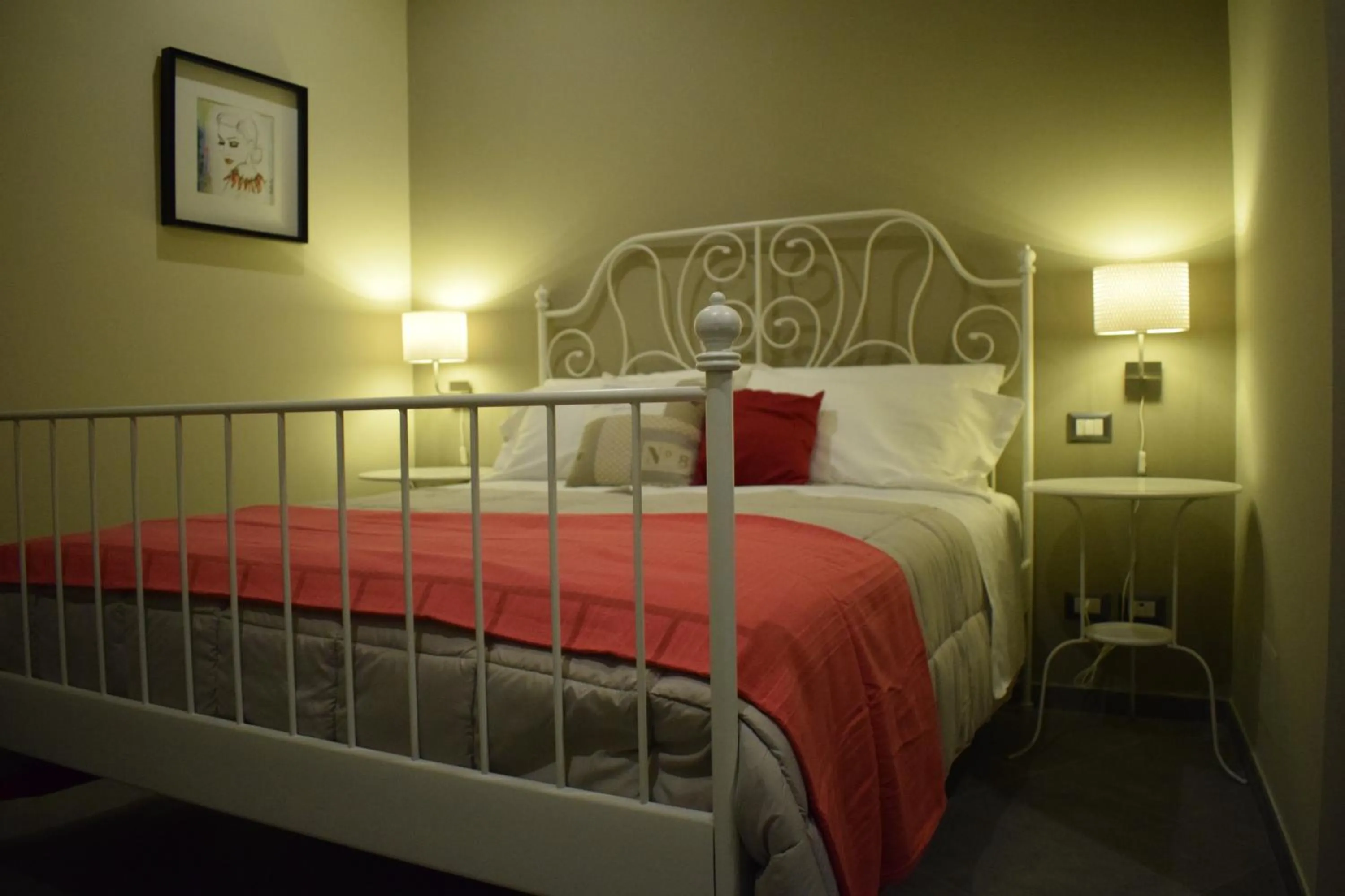 Bed in Cento Tari' Guest House