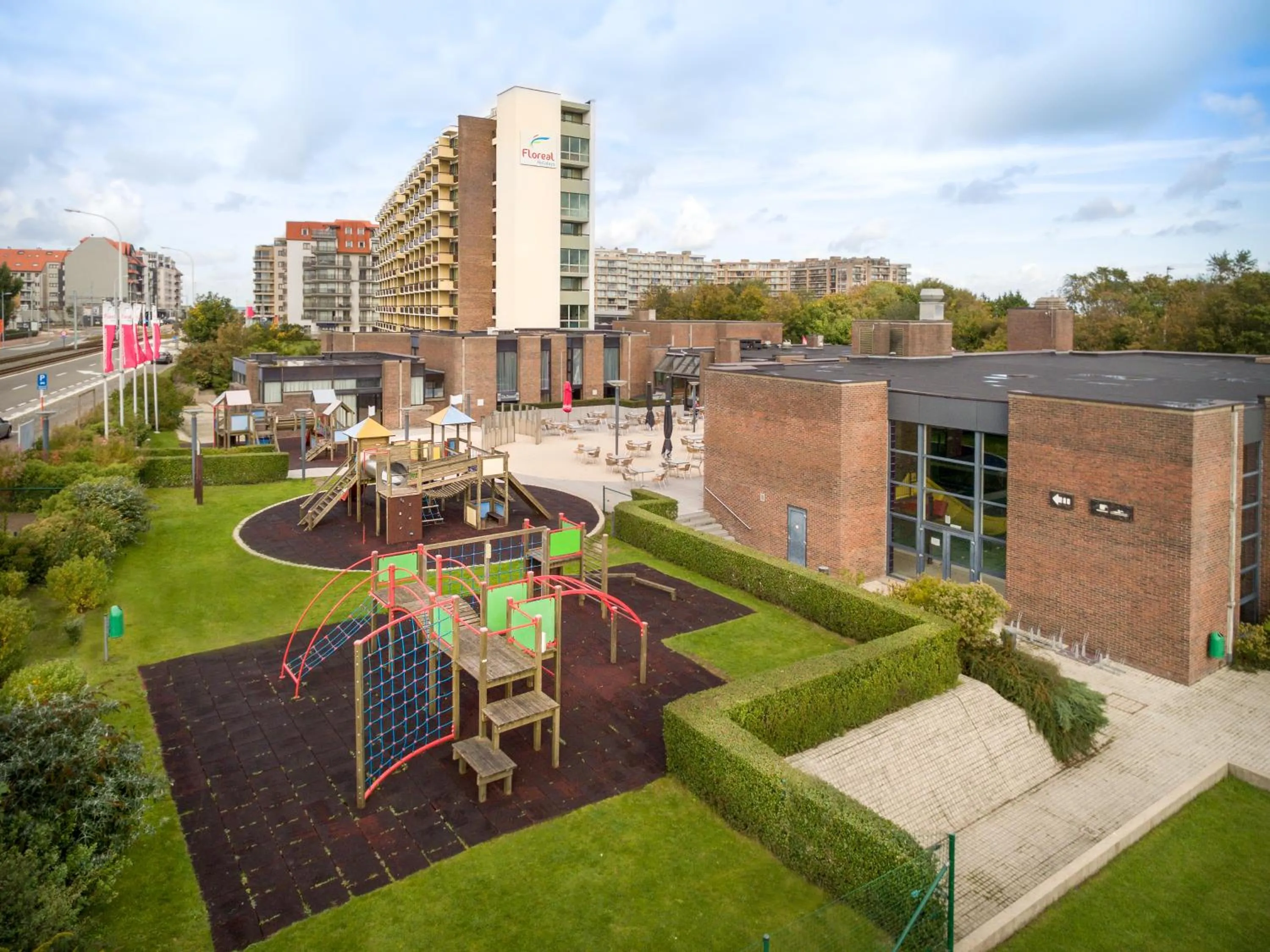 Children play ground in Floreal Nieuwpoort