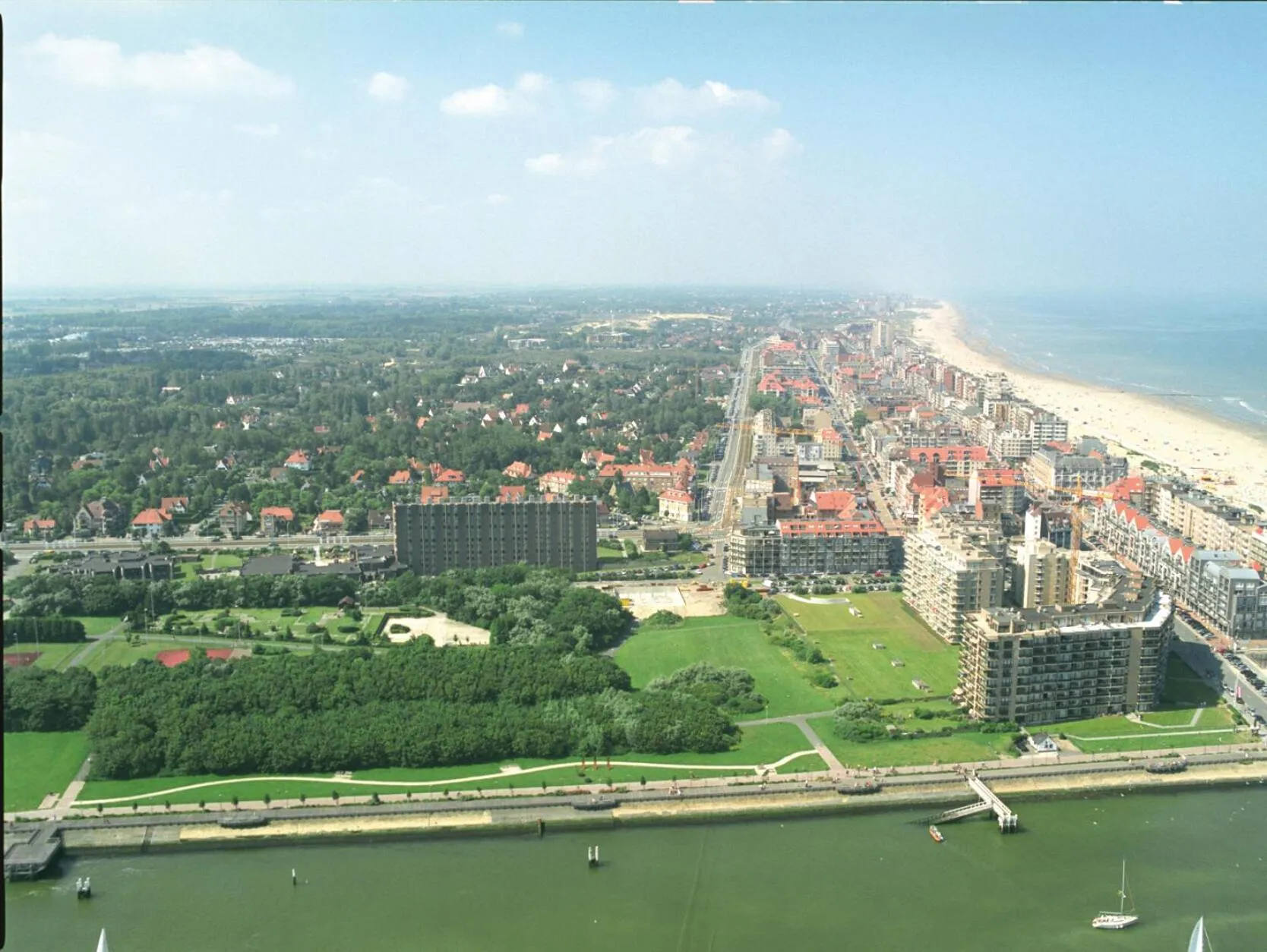 Bird's eye view in Floreal Nieuwpoort