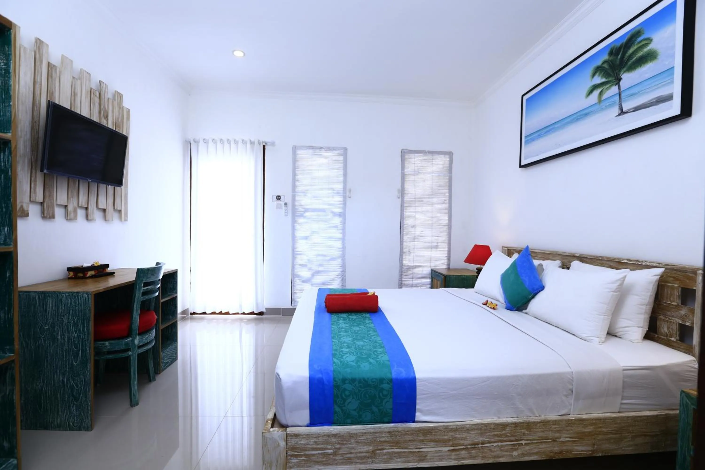 Bedroom, Bed in Surf Lodge Canggu