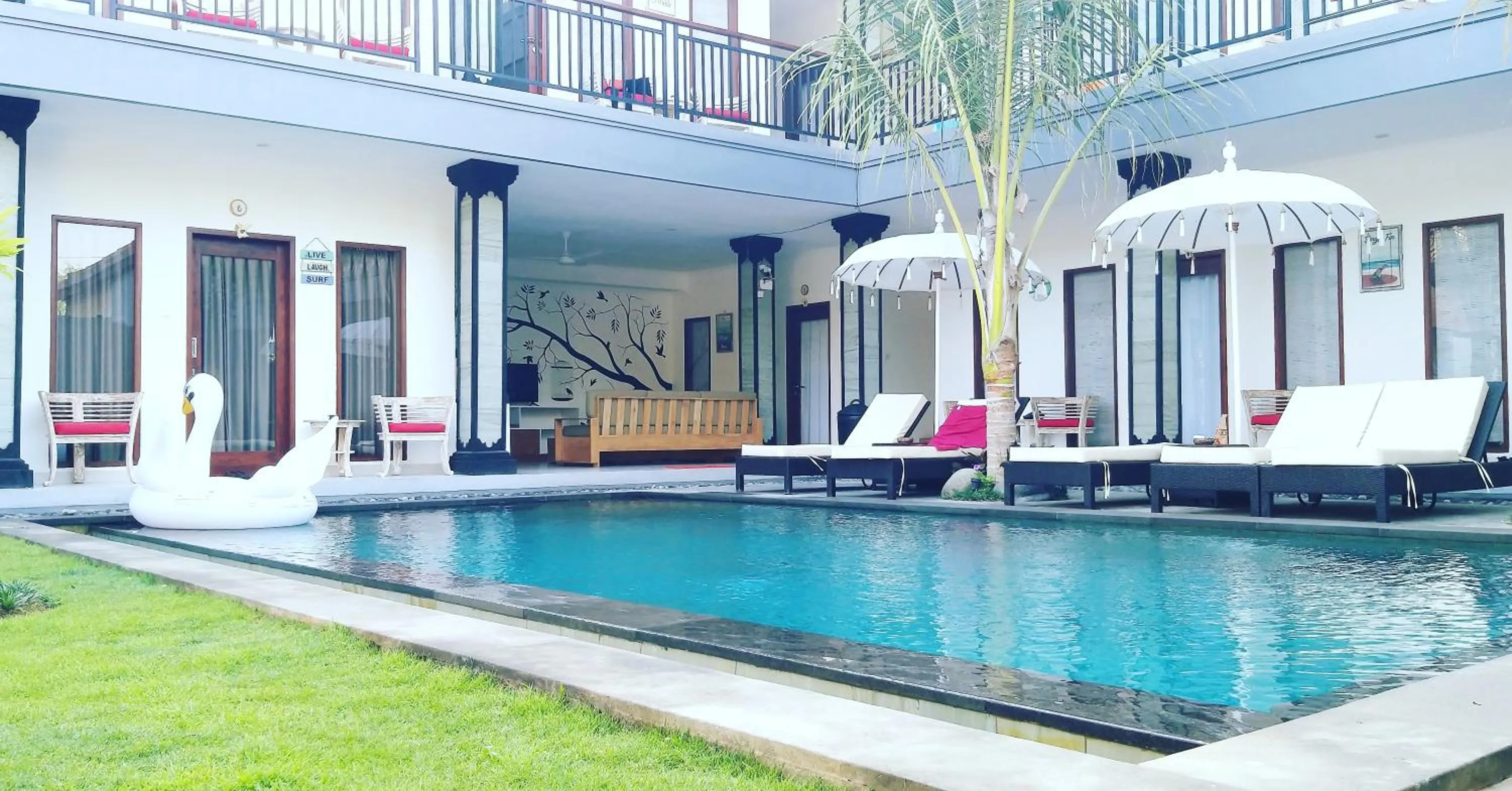 Swimming pool in Surf Lodge Canggu