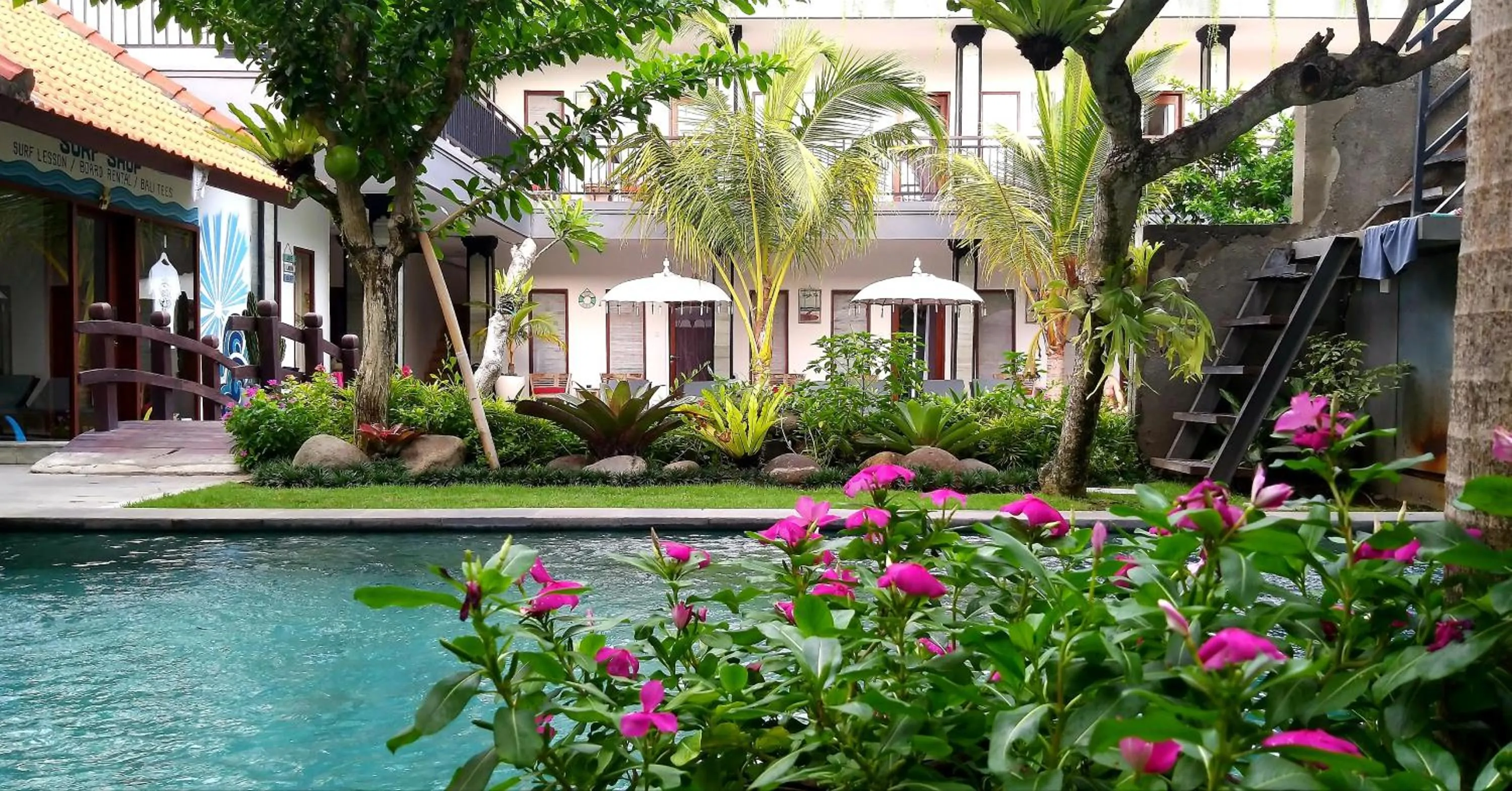 Garden in Surf Lodge Canggu