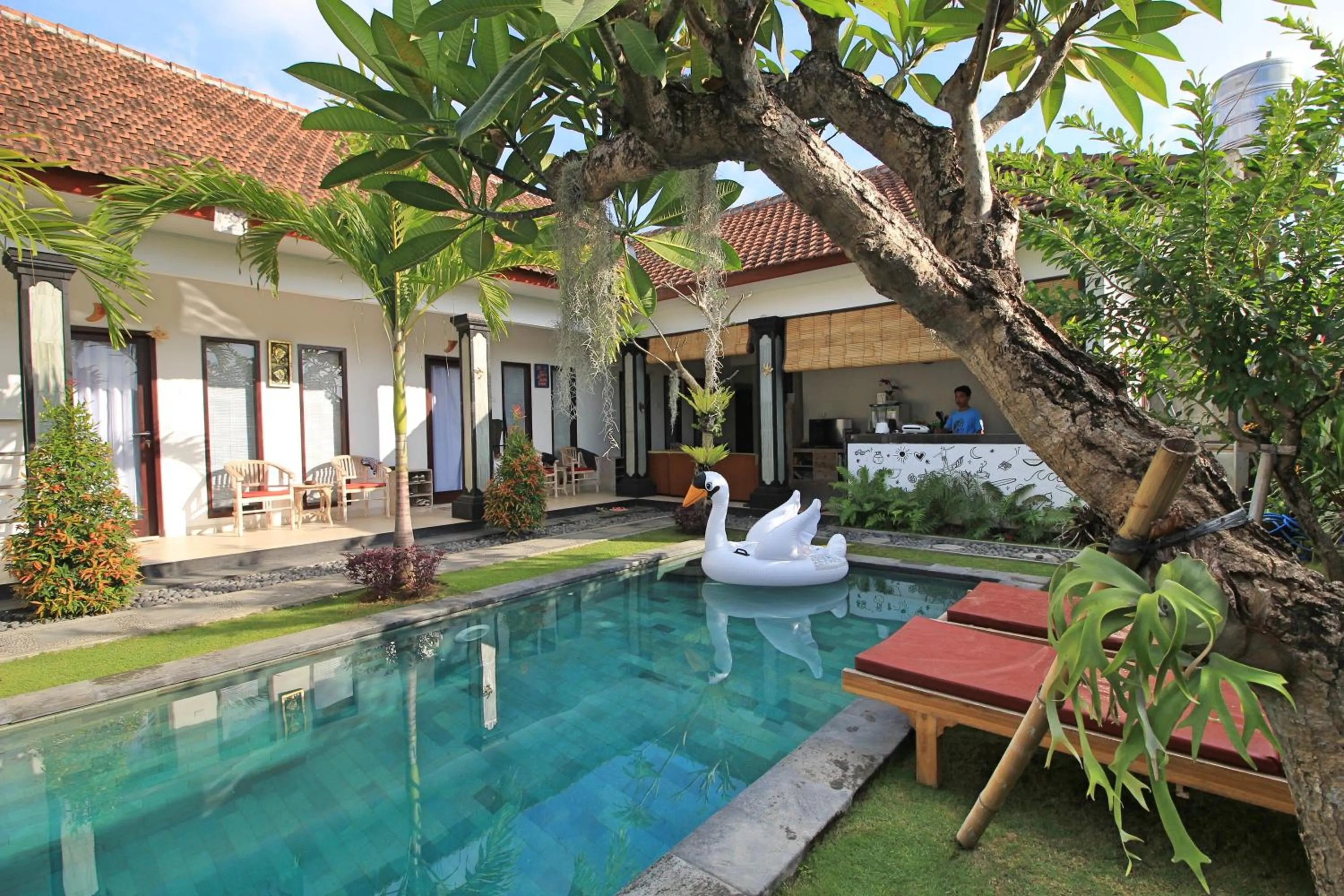 Swimming pool in Surf Lodge Canggu