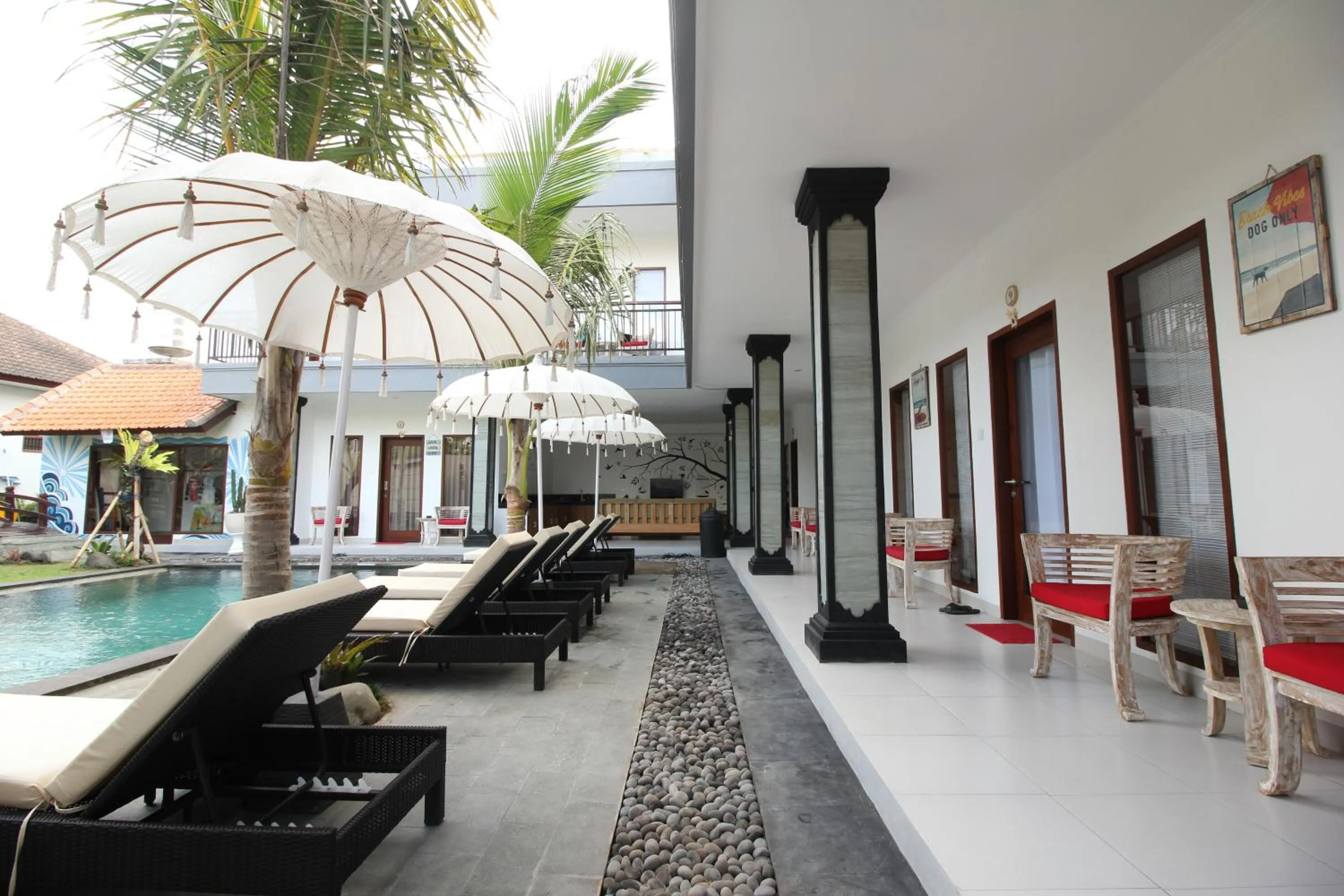 Swimming pool in Surf Lodge Canggu