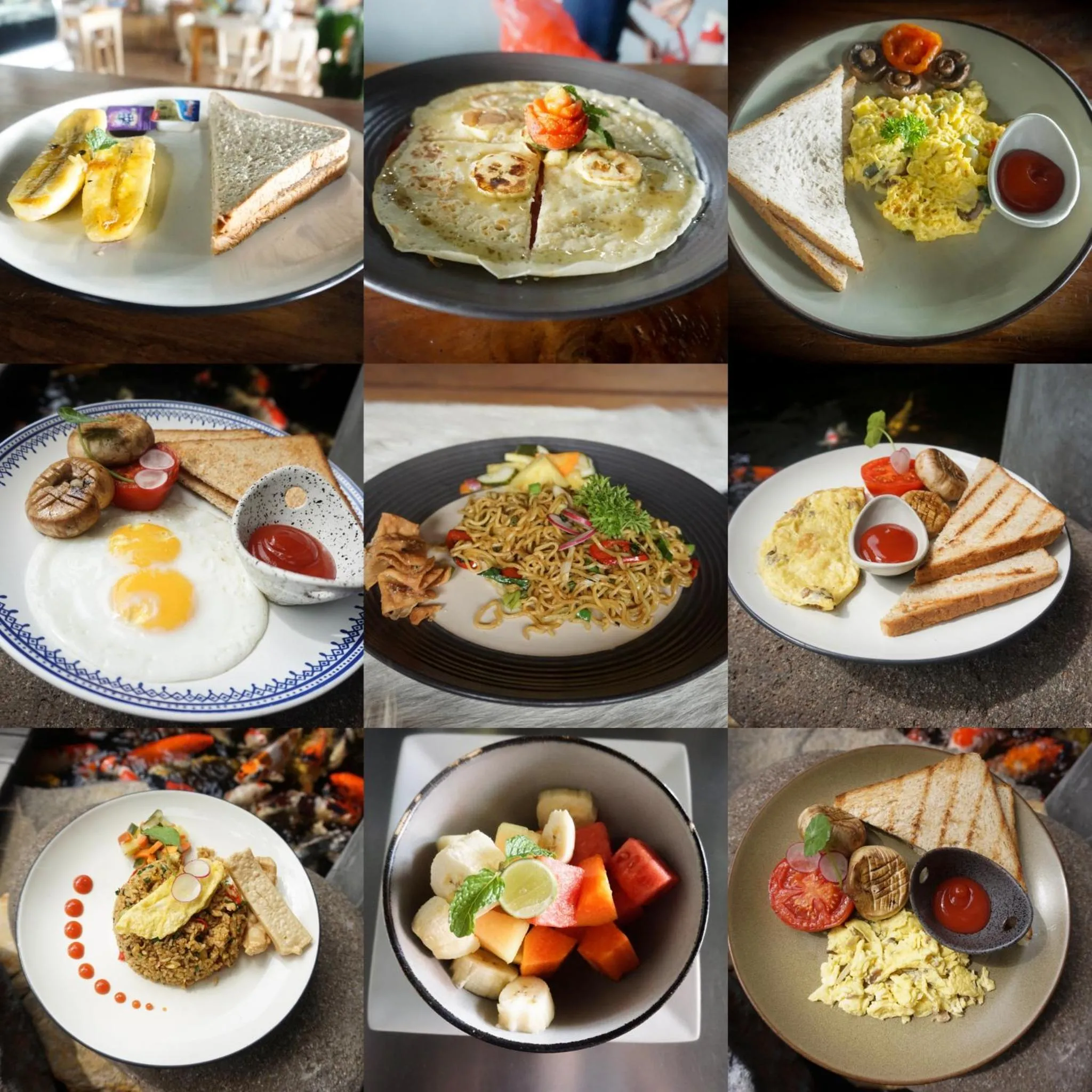 Breakfast in Surf Lodge Canggu