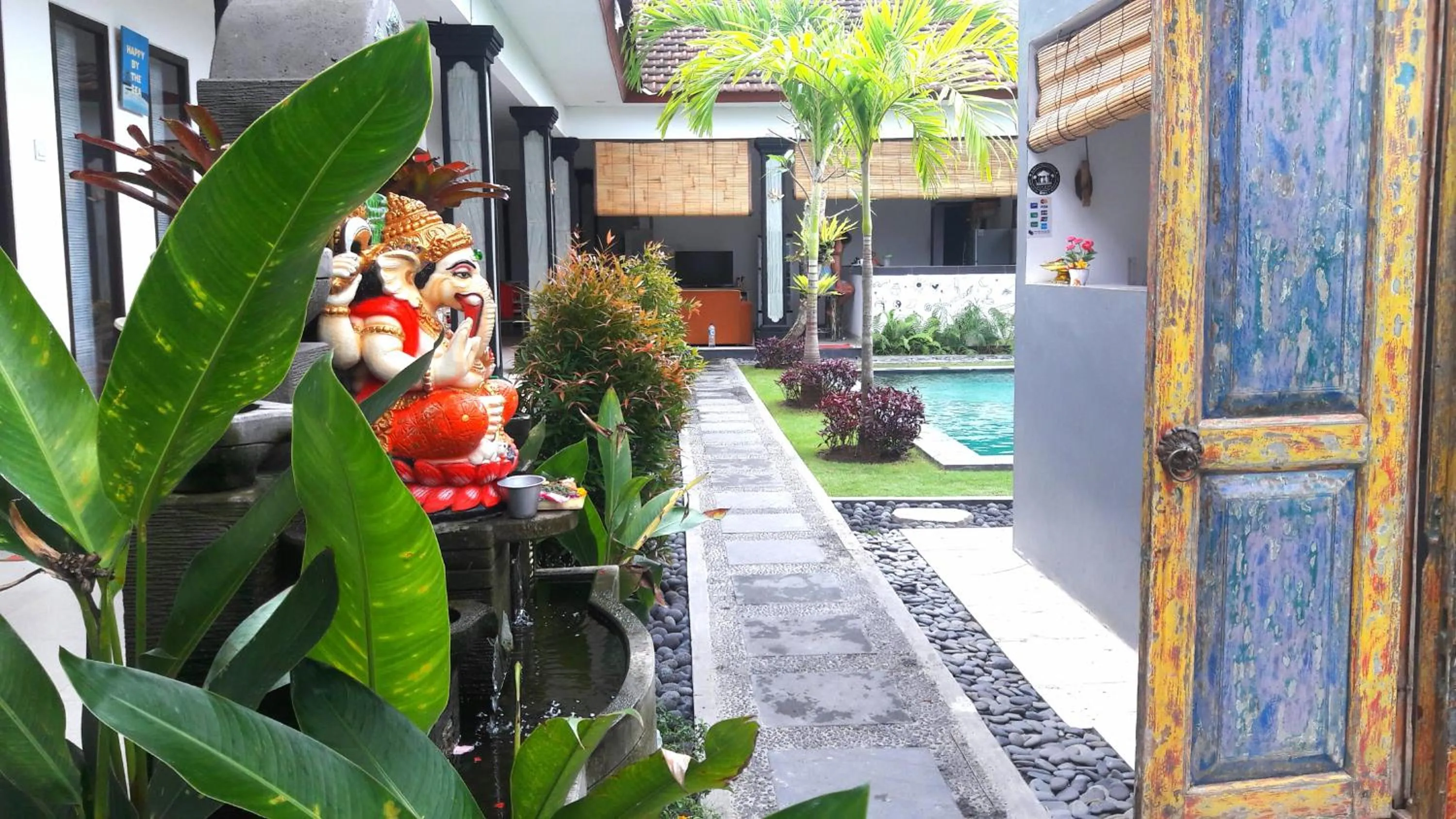 Street view in Surf Lodge Canggu