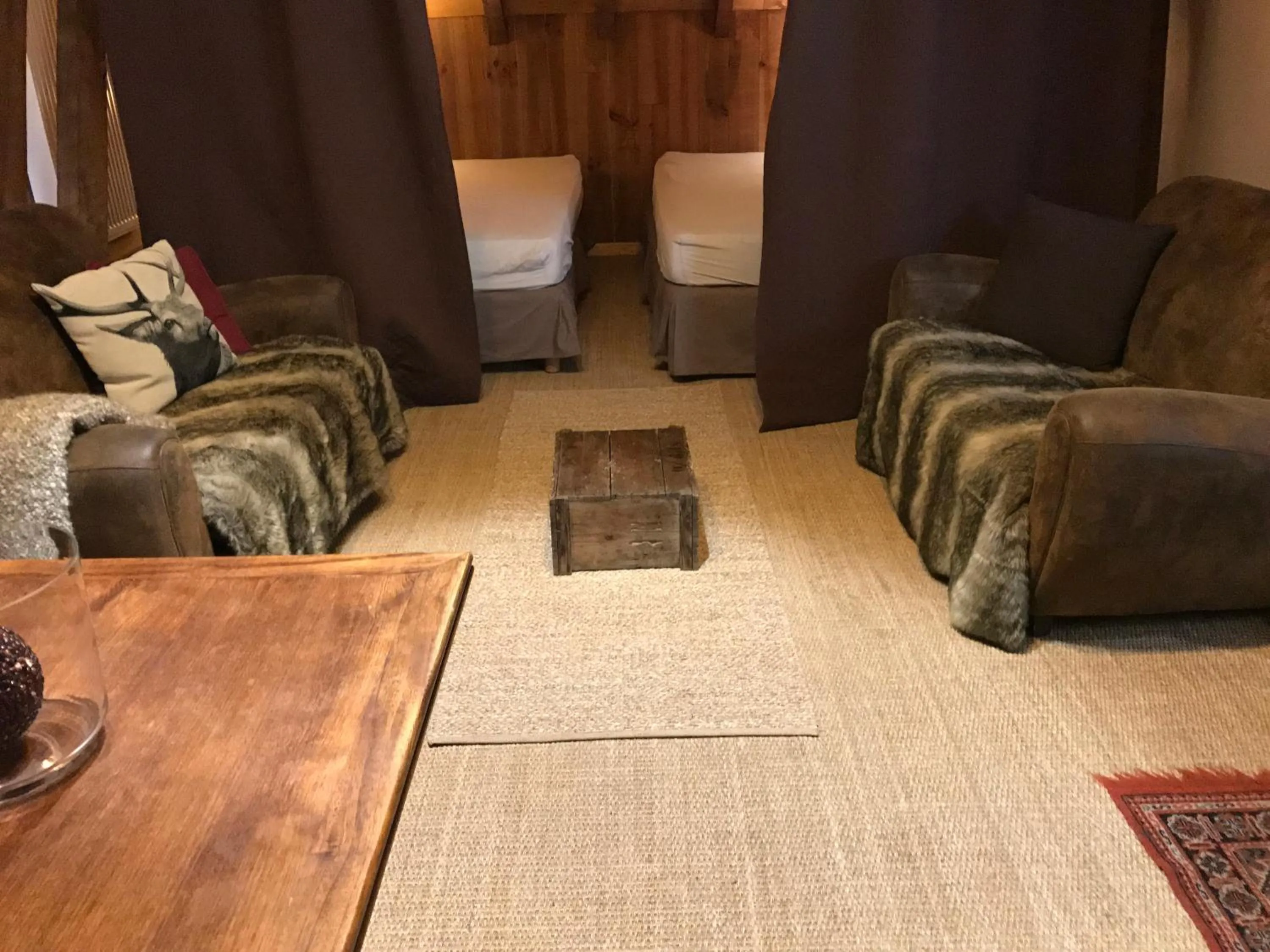 Bedroom in La Clé des Bois