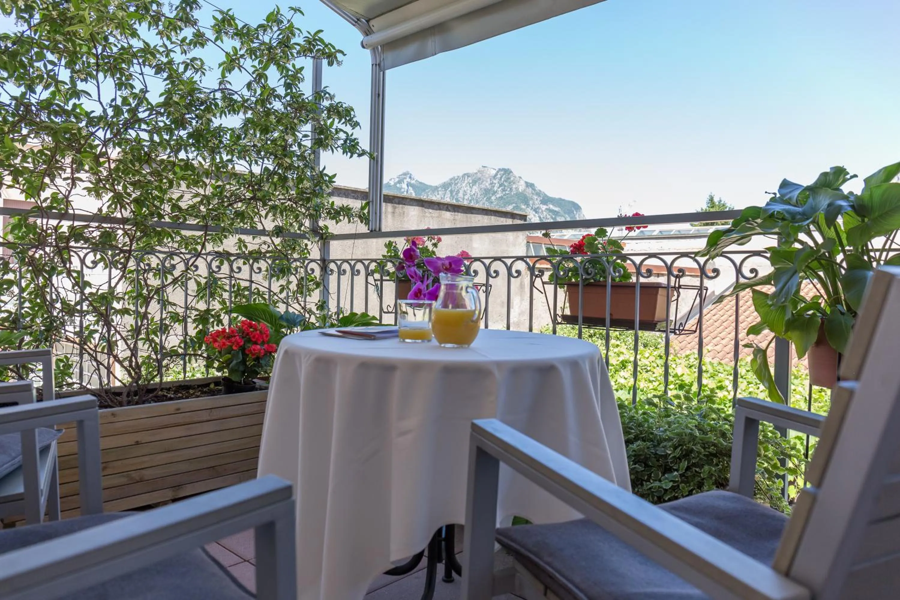 Balcony/Terrace in Affittacamere Polvara Trentuno
