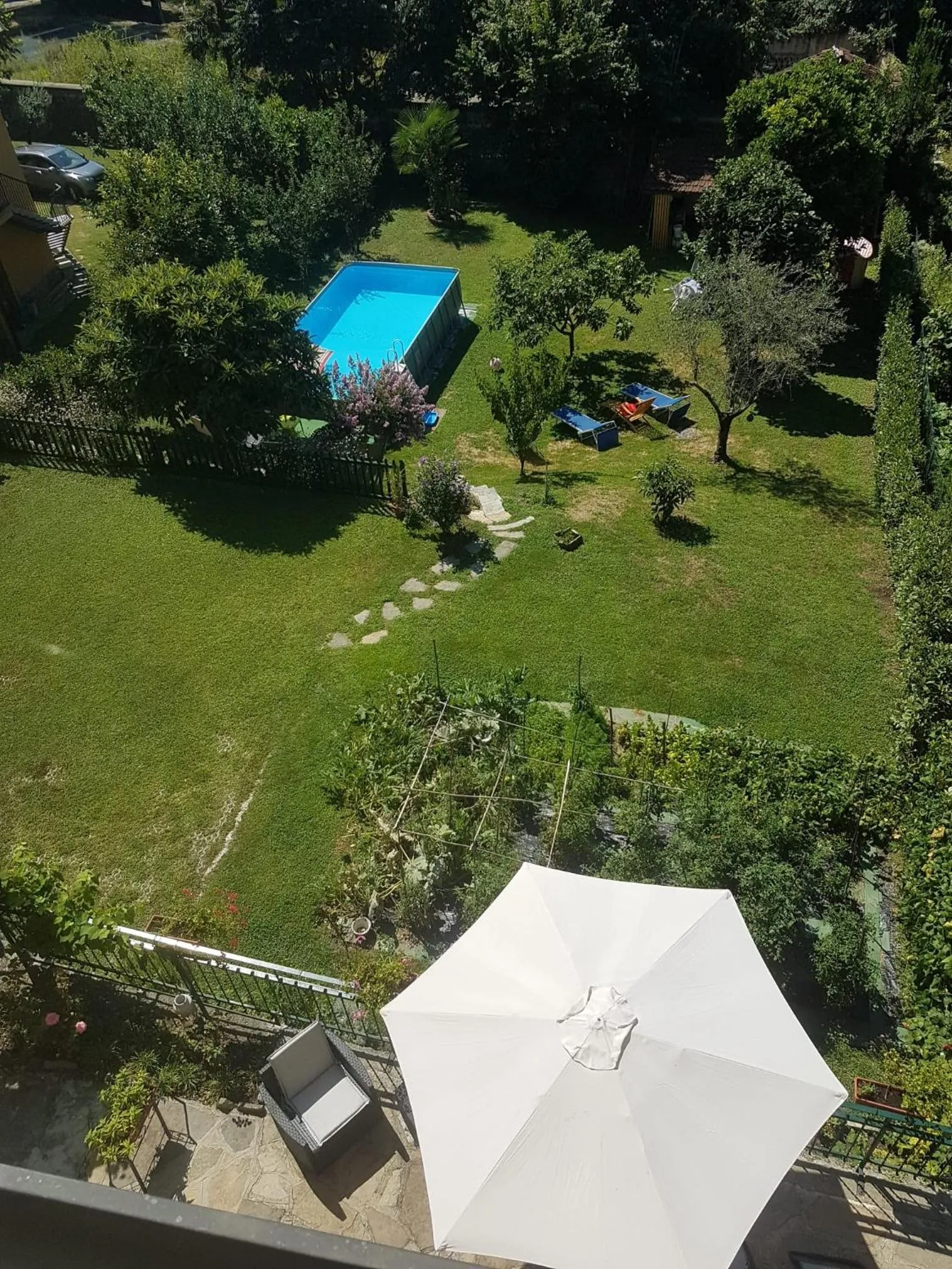 Bird's eye view in Conca Verde Appartaments