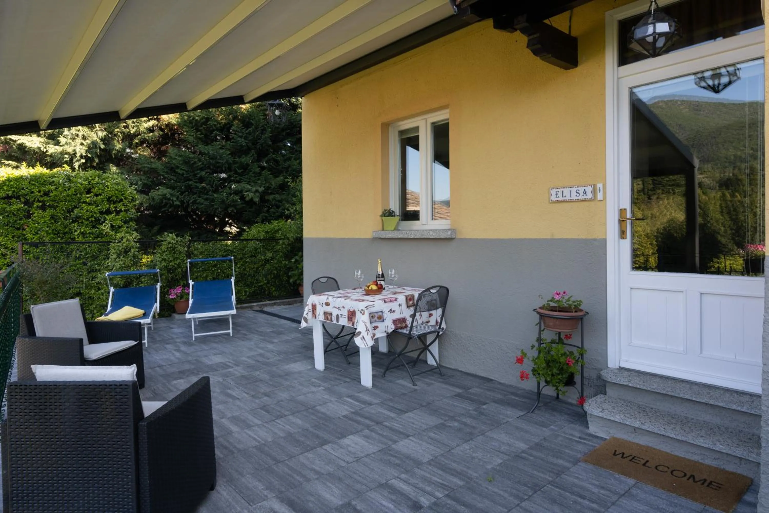 Patio in Conca Verde Appartaments