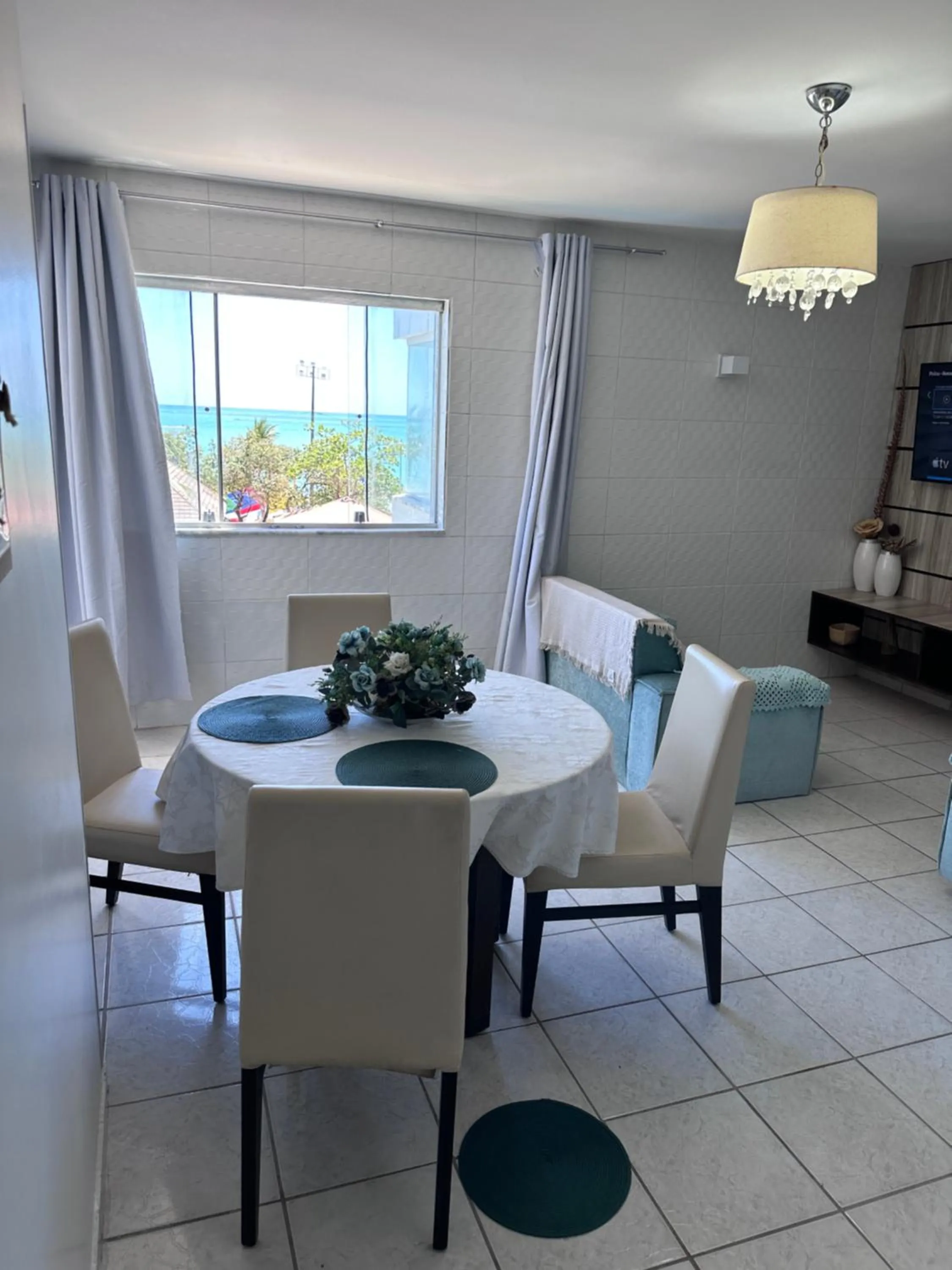 Vista única à BEIRA-MAR na praia de pajuçara - dois quartos- Apto 302