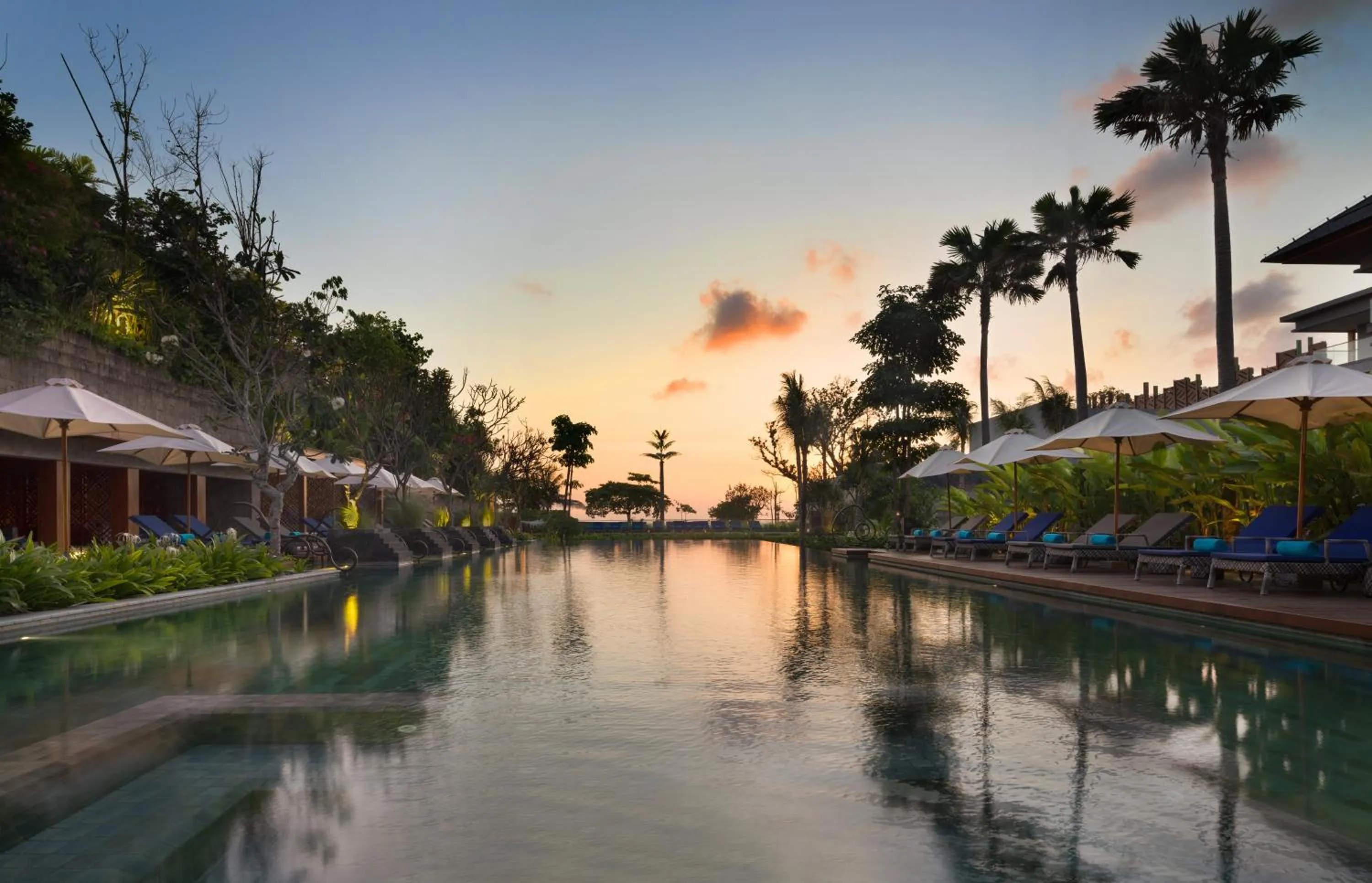 Swimming pool in Hotel Indigo Bali Seminyak Beach by IHG