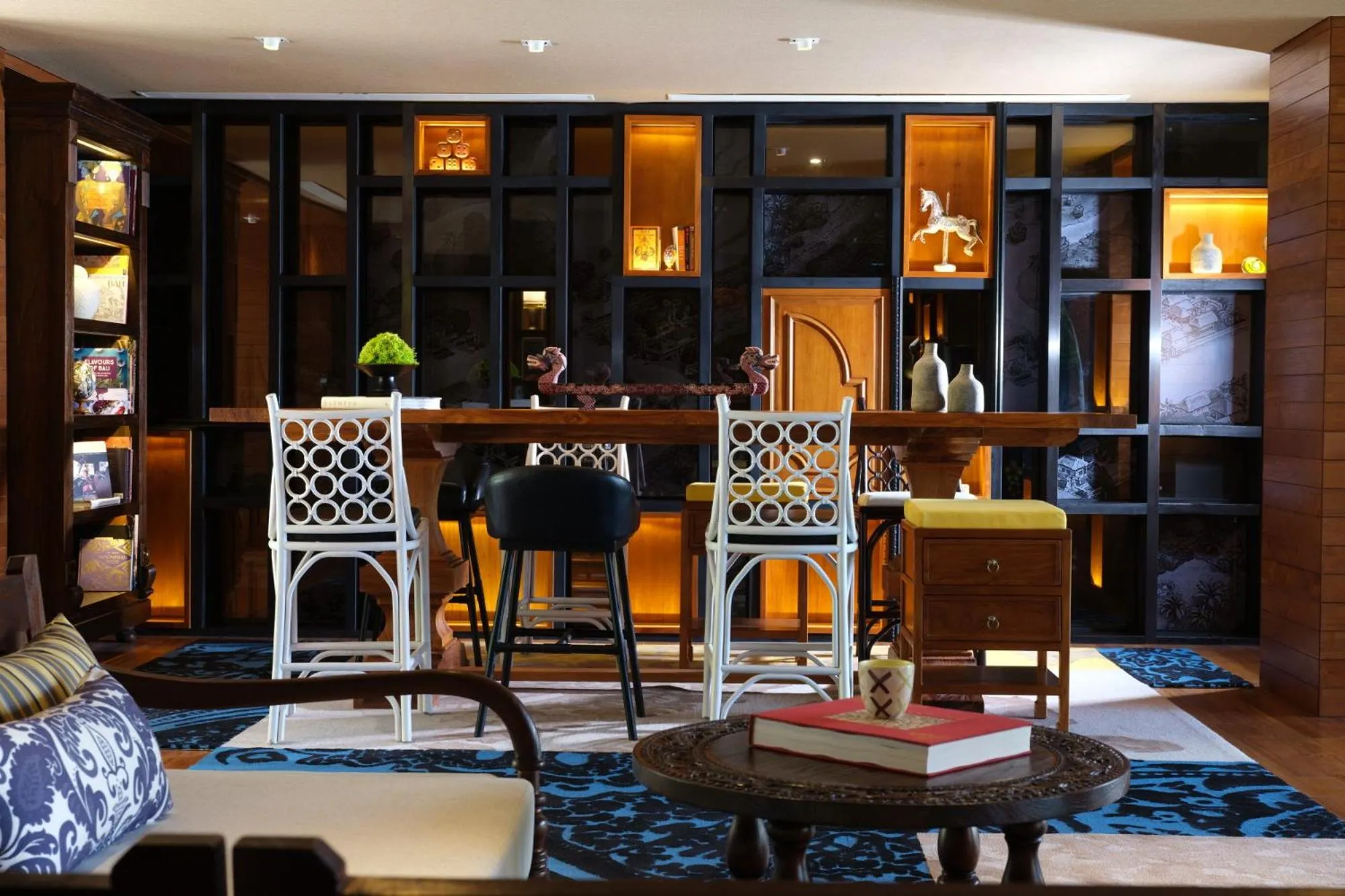 Library in Hotel Indigo Bali Seminyak Beach by IHG