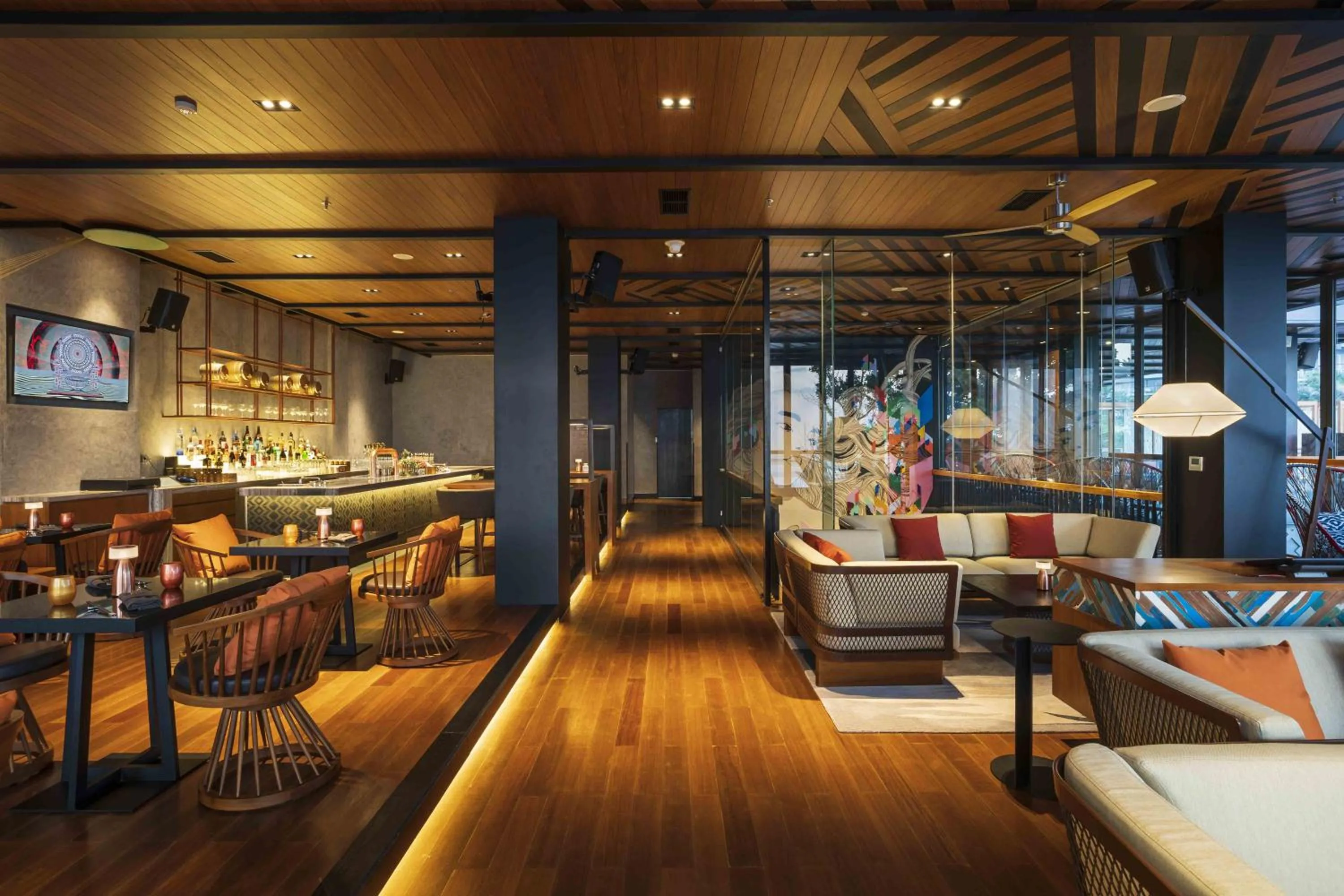 Restaurant/places to eat in Hotel Indigo Bali Seminyak Beach by IHG