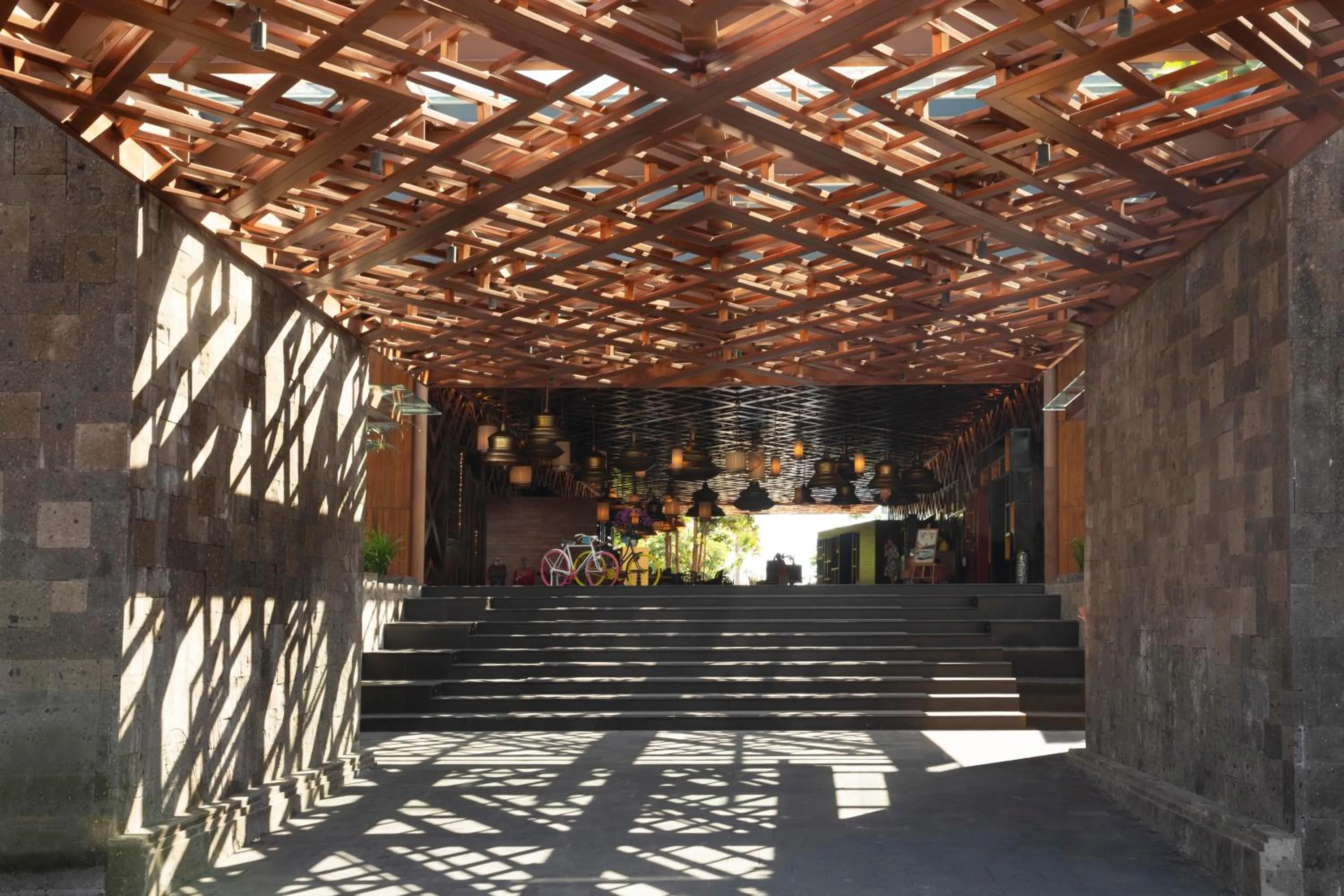 Facade/entrance in Hotel Indigo Bali Seminyak Beach by IHG