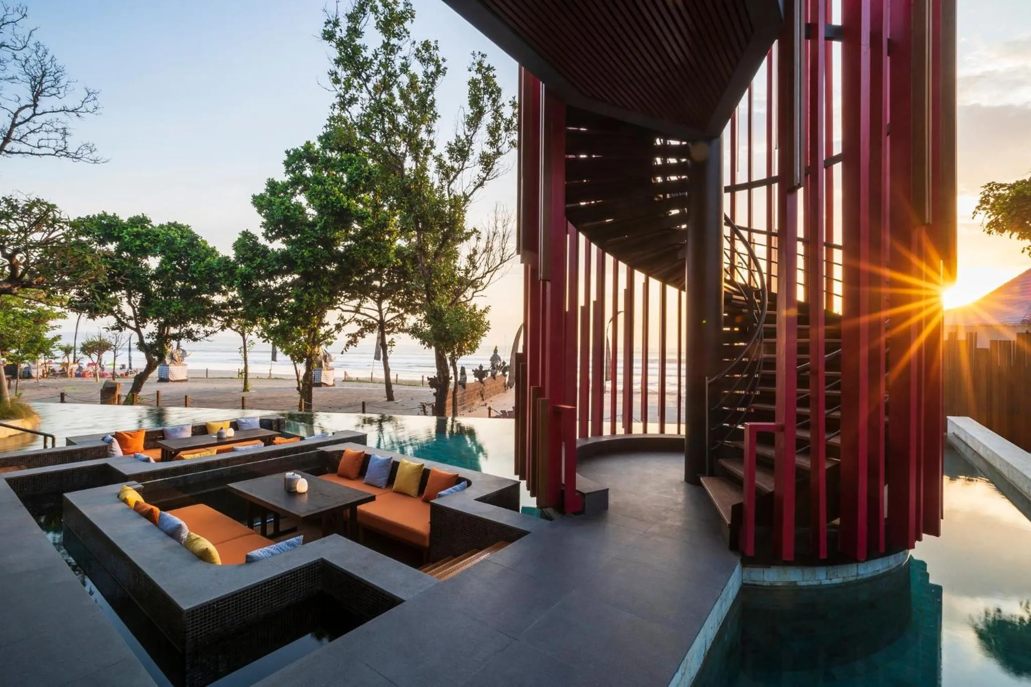 Lounge or bar in Hotel Indigo Bali Seminyak Beach by IHG