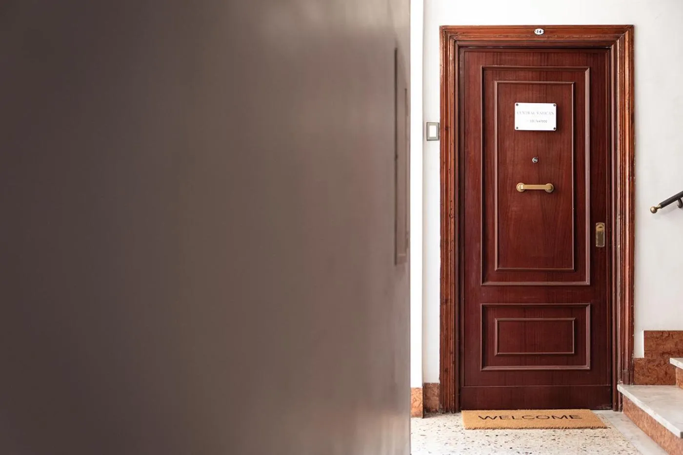 Floor plan in Central Vatican Rooms