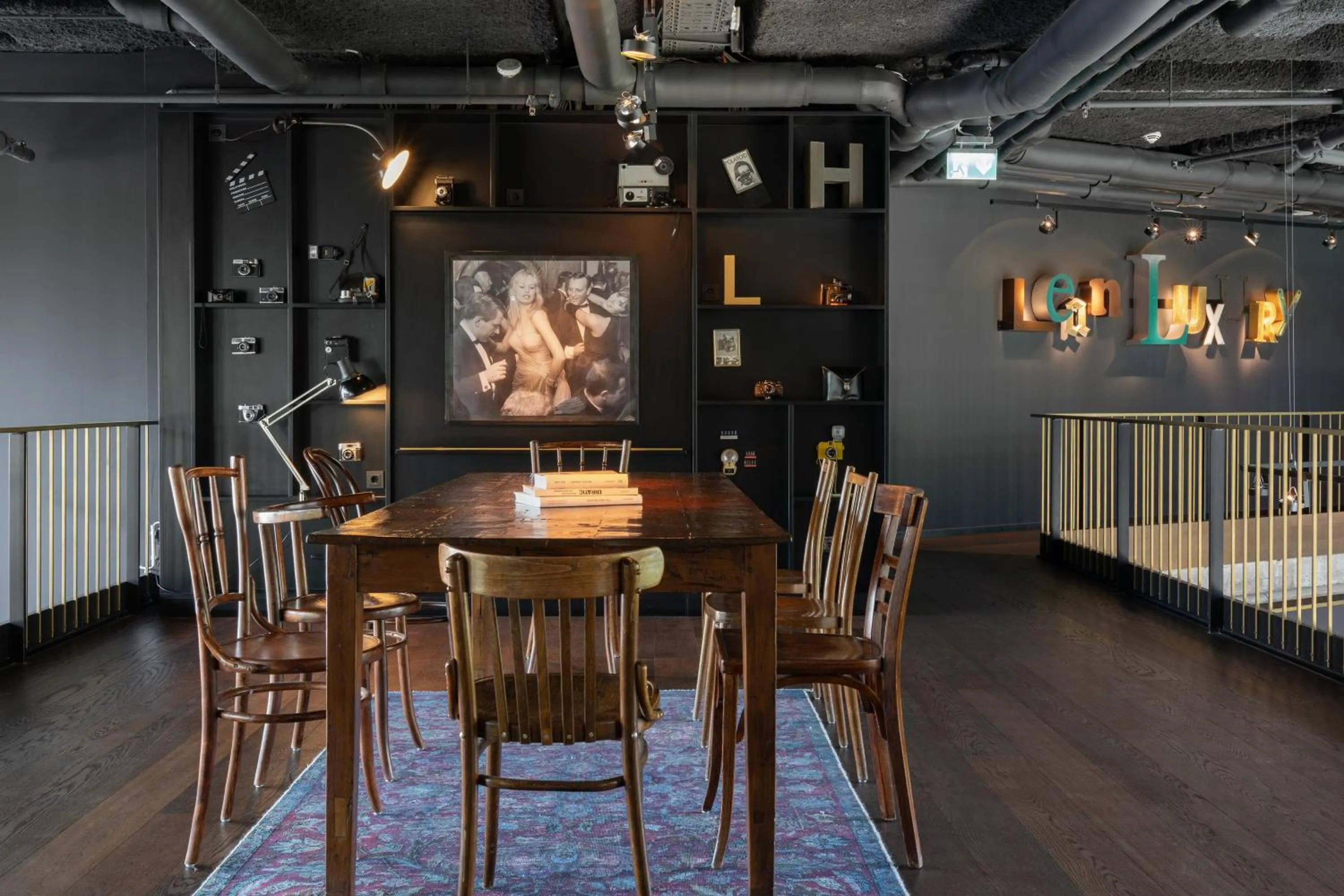 Library in Ruby Lilly Hotel Munich