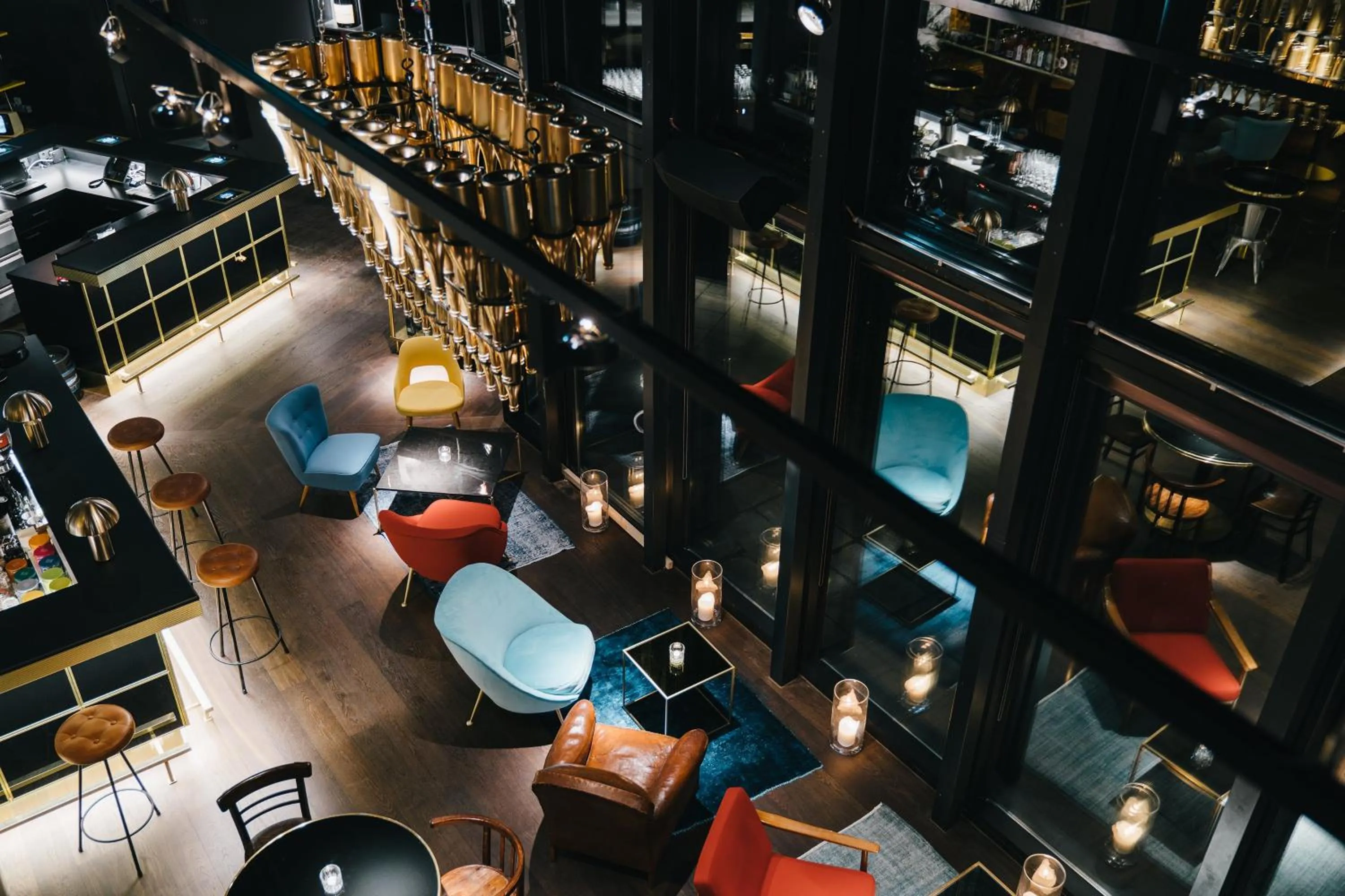 Lounge or bar in Ruby Lilly Hotel Munich