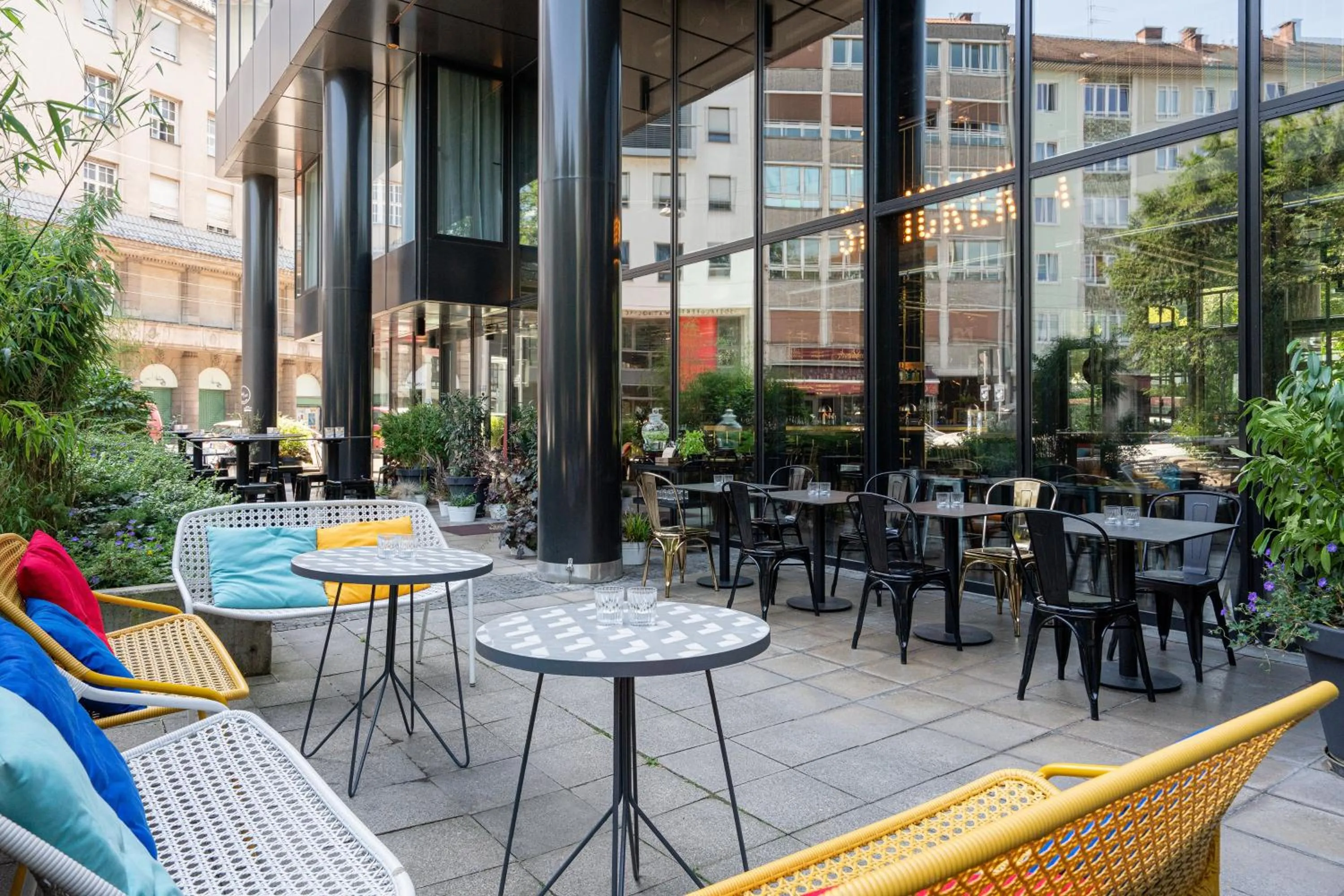 Balcony/Terrace in Ruby Lilly Hotel Munich
