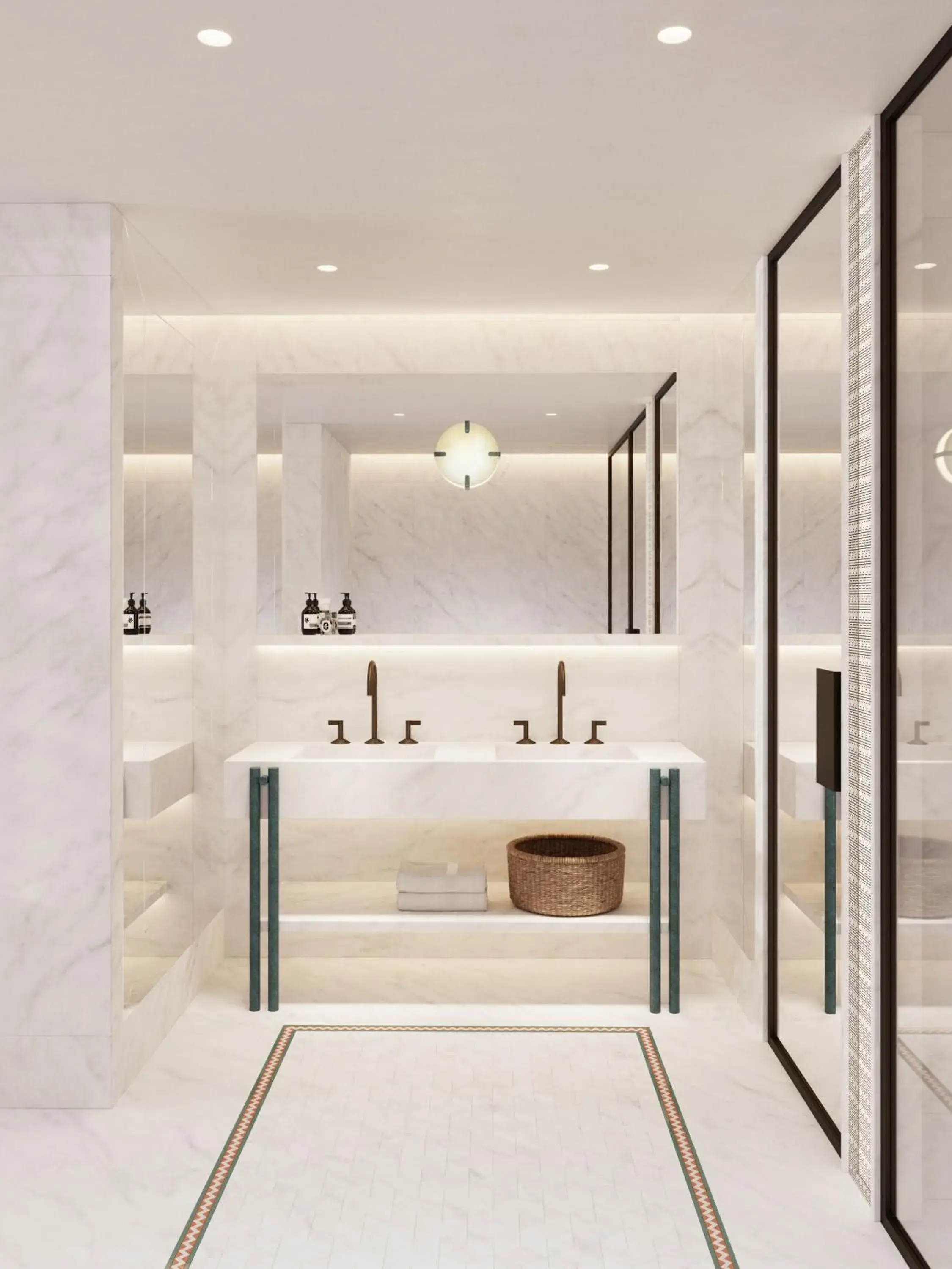 Shower in The View Rabat Shower in The View Rabat