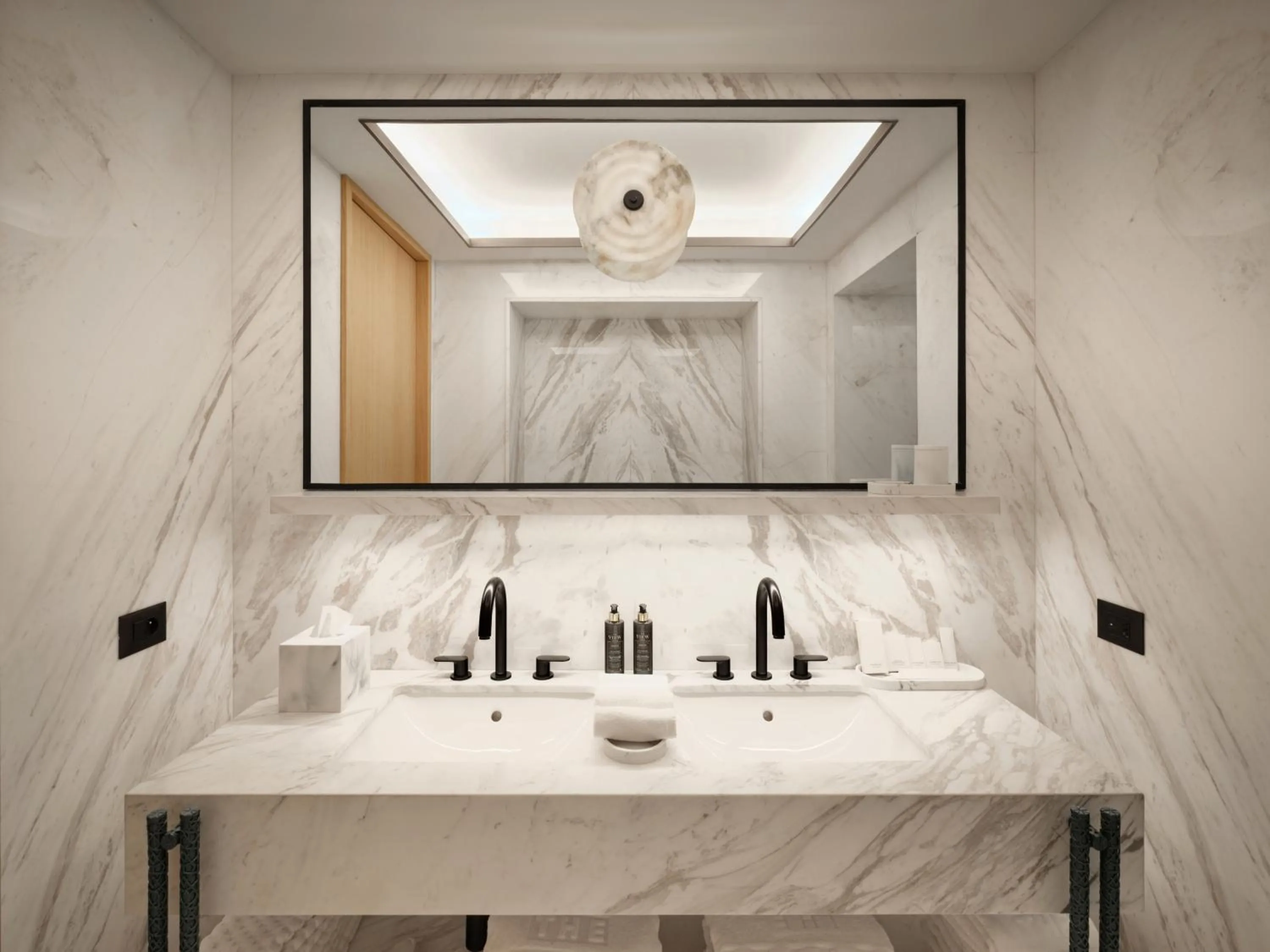 Bathroom in The View Rabat