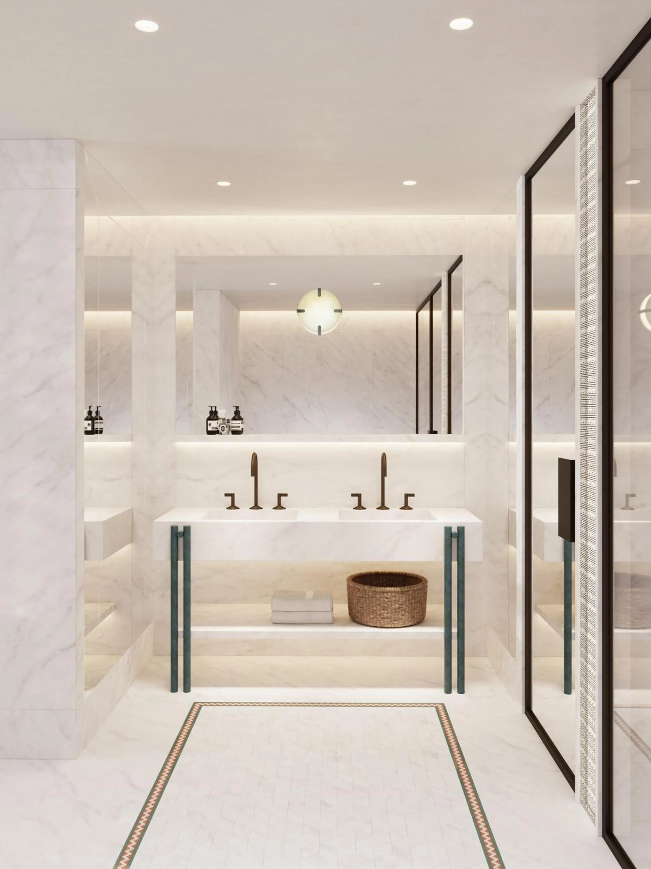 Bathroom in The View Rabat