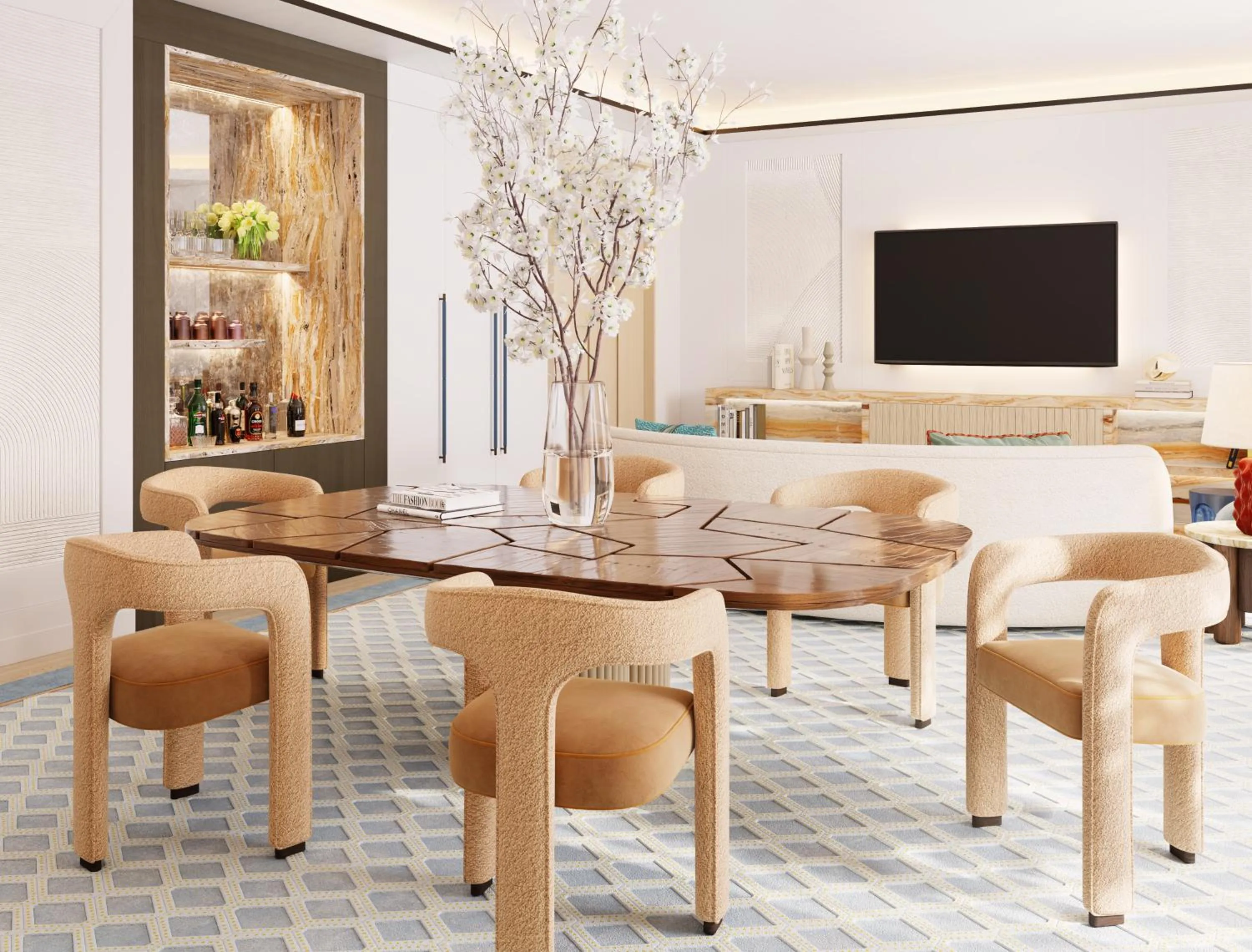 TV and multimedia in The View Rabat