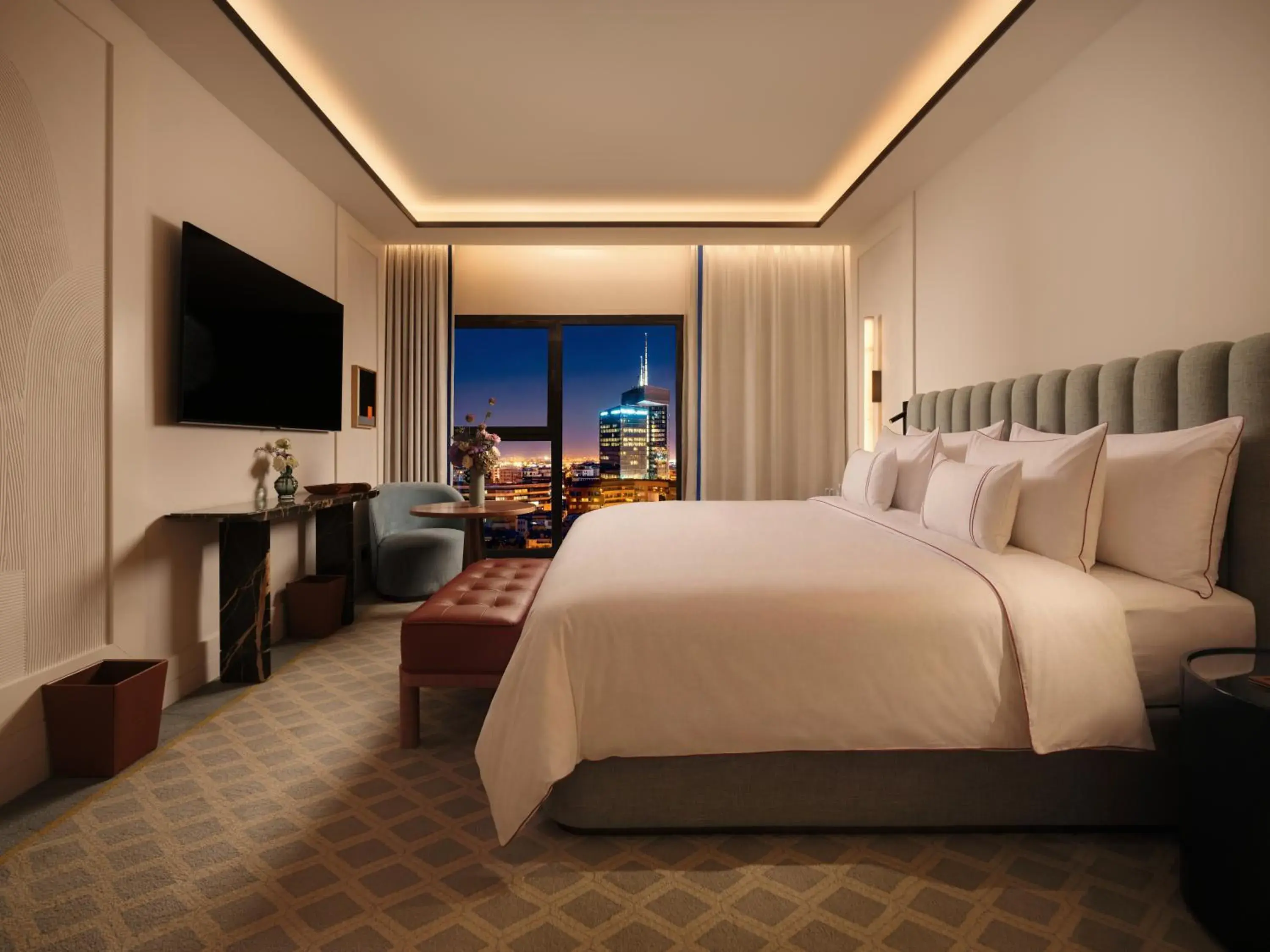 Photo of the whole room, Bed in The View Rabat Photo of the whole room, Bed in The View Rabat