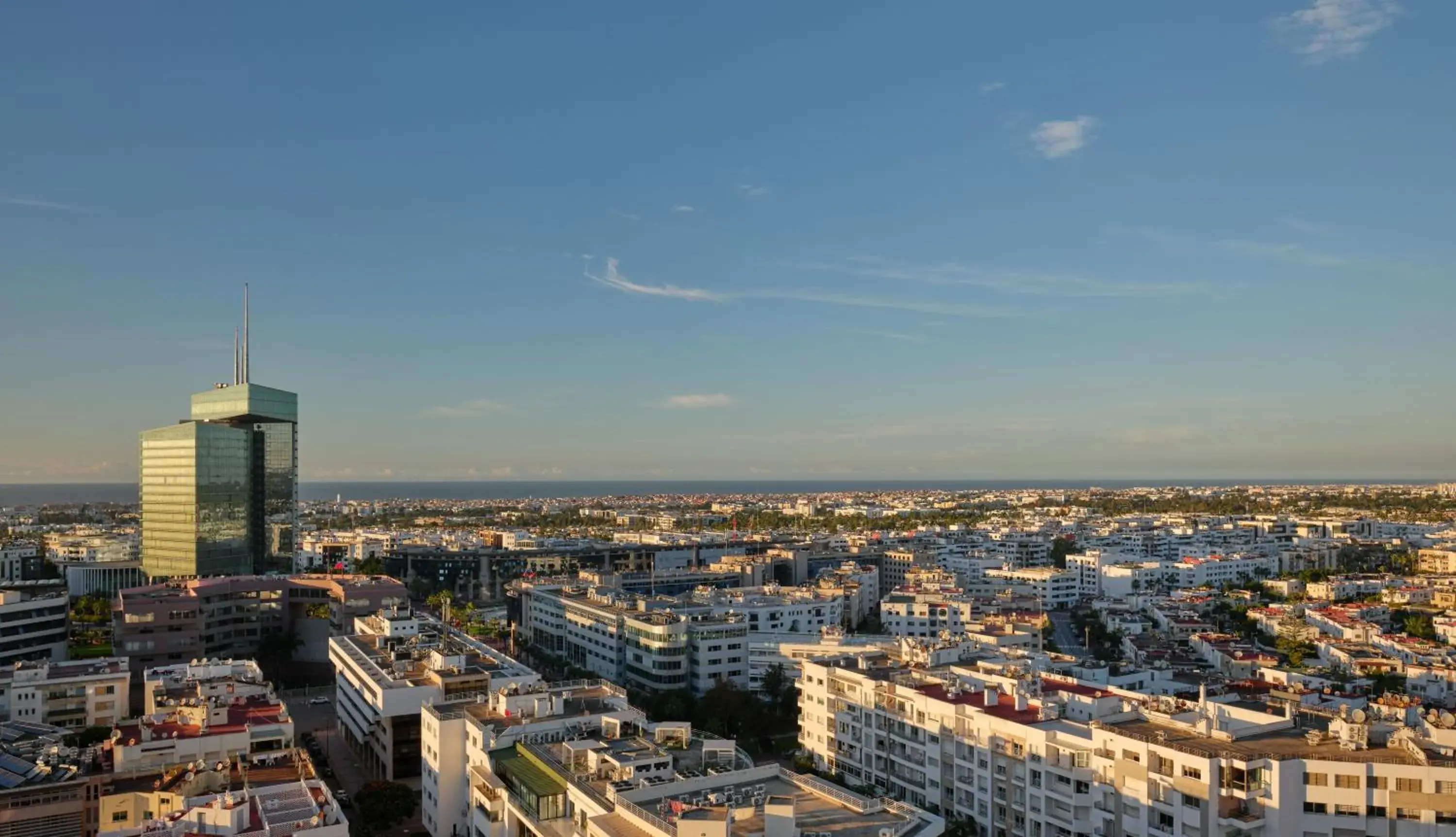 Bird's eye view in The View Rabat Bird's eye view in The View Rabat