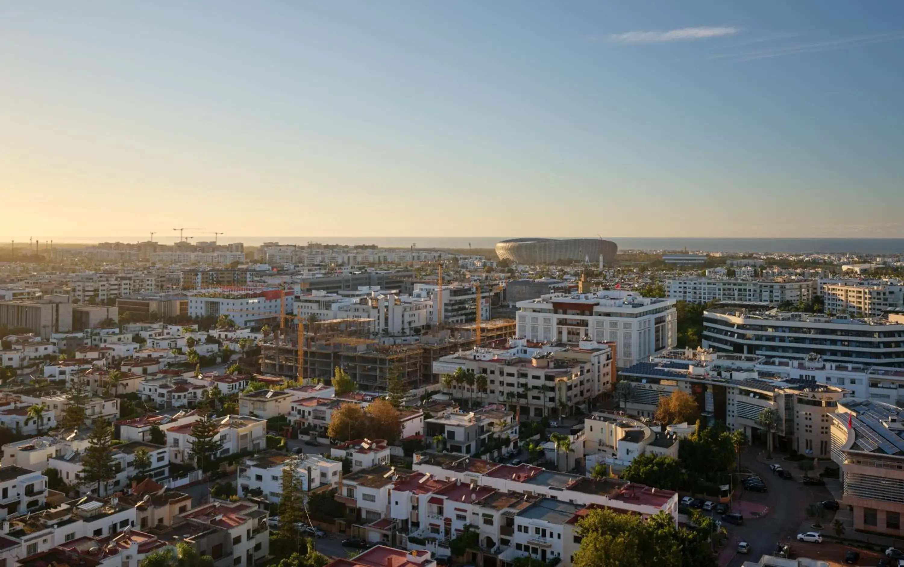 Bird's eye view in The View Rabat Bird's eye view in The View Rabat