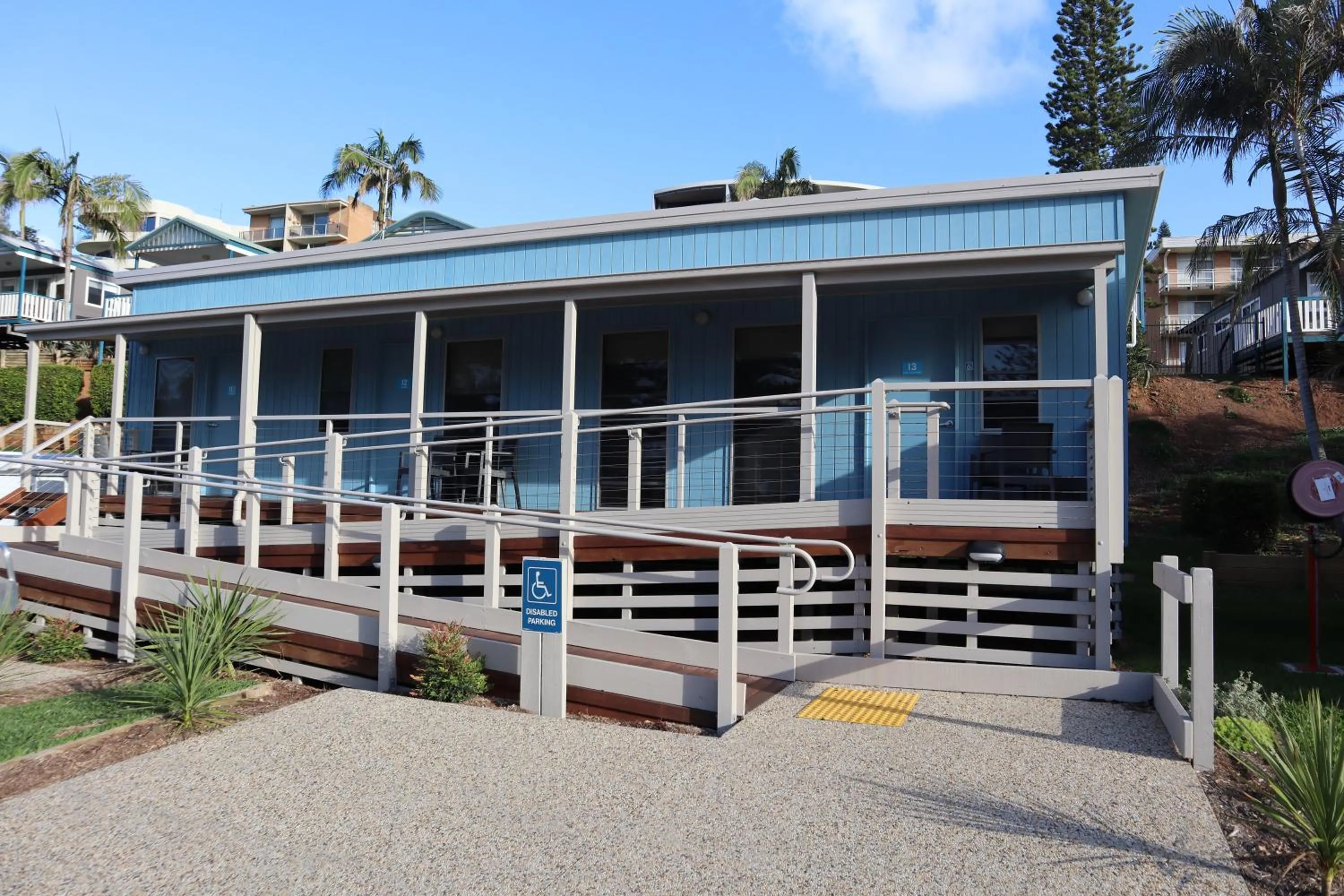Balcony/Terrace in NRMA Port Macquarie Breakwall Holiday Park