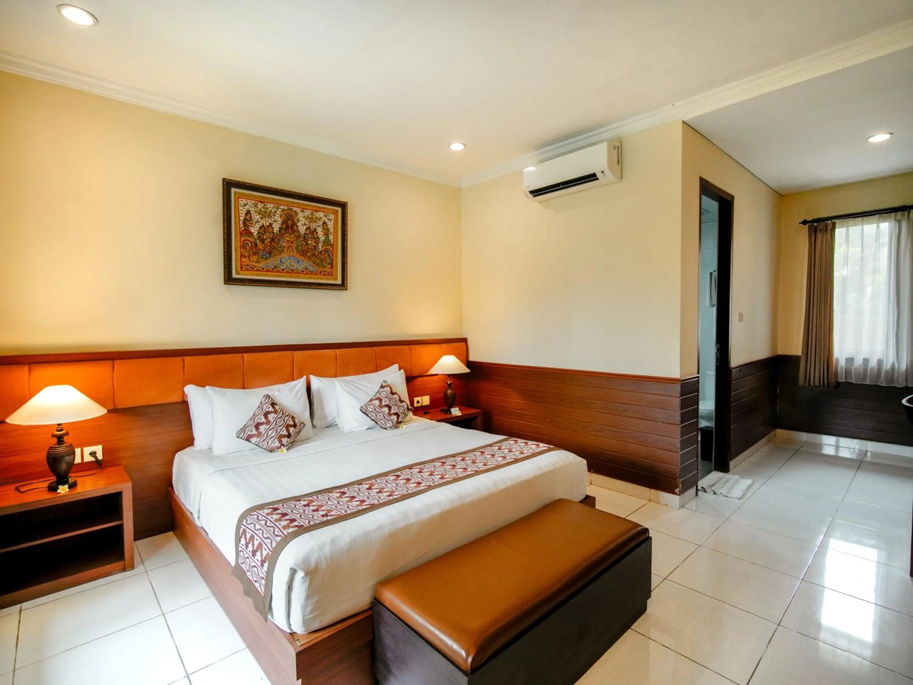 Photo of the whole room, Bed in Pondok Massas Ubud