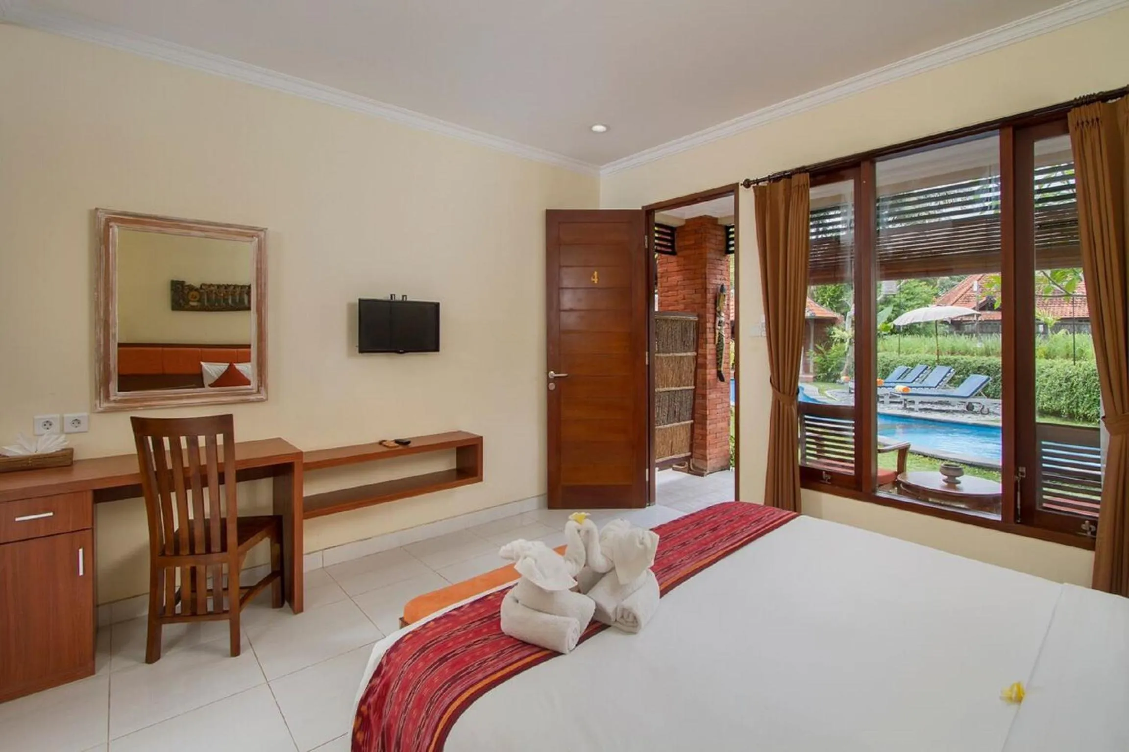 Bedroom, Bed in Pondok Massas Ubud