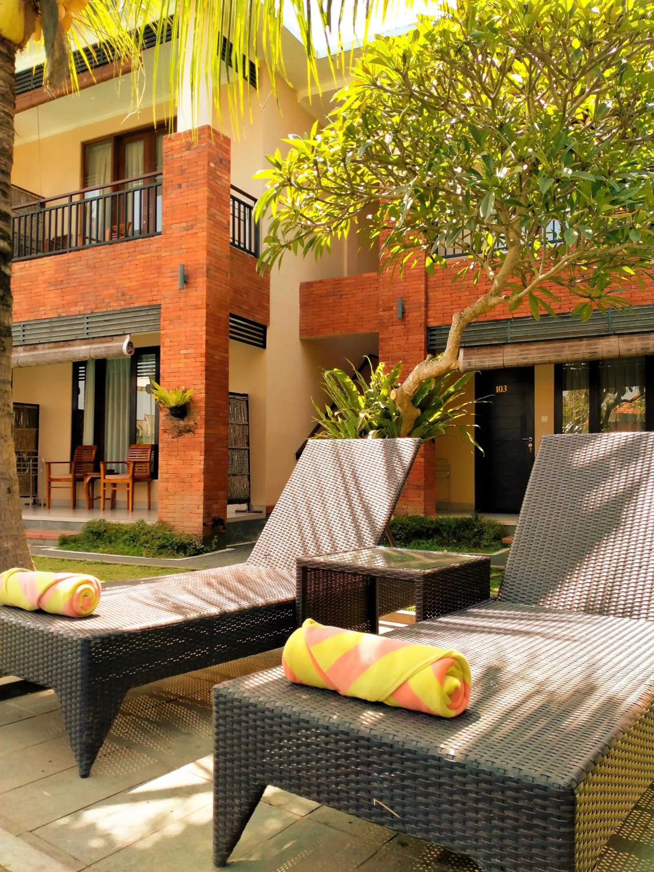 Pool view in Pondok Massas Ubud