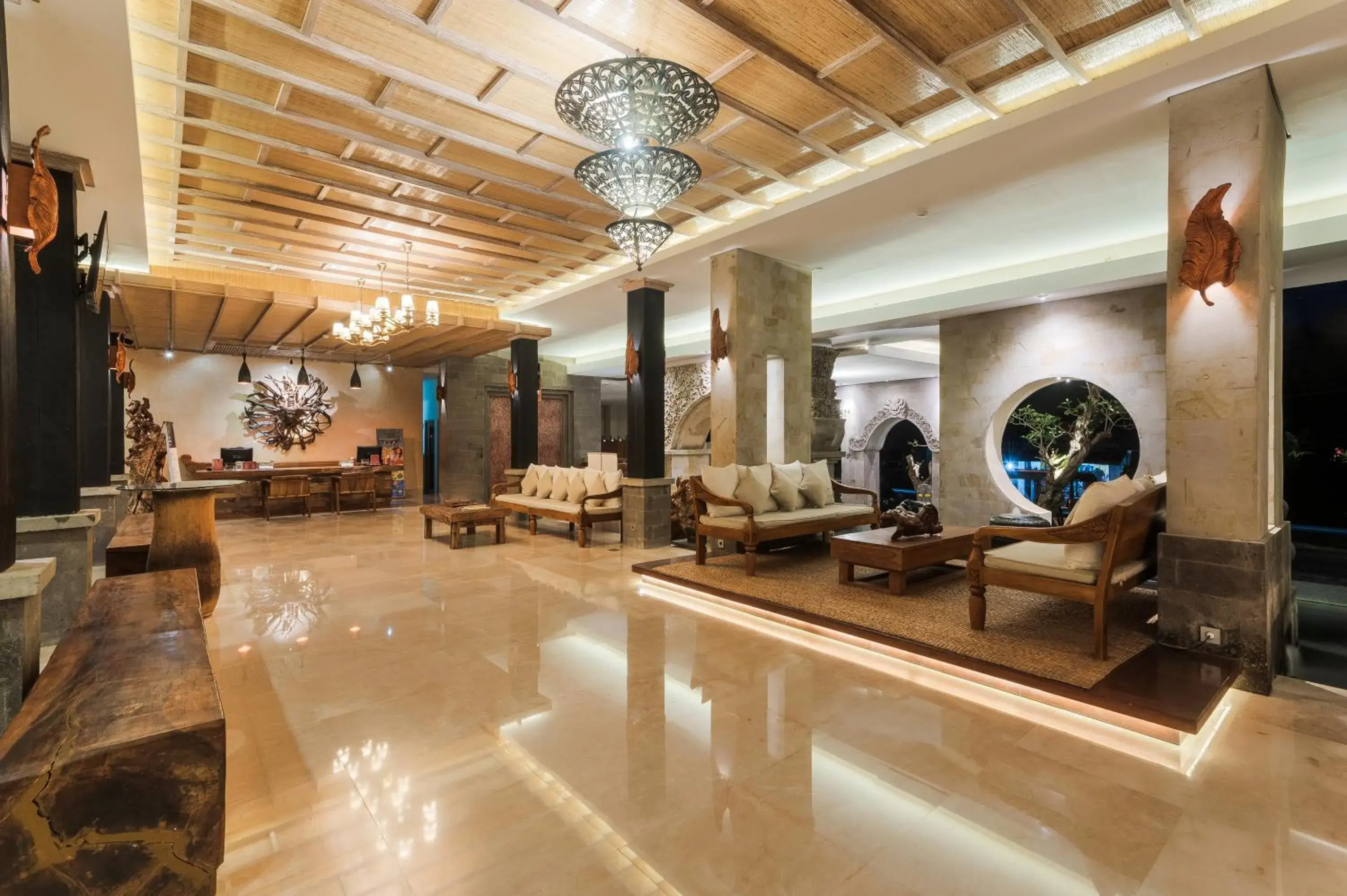 Lobby or reception in The Udaya Resorts and Spa Lobby or reception in The Udaya Resorts and Spa