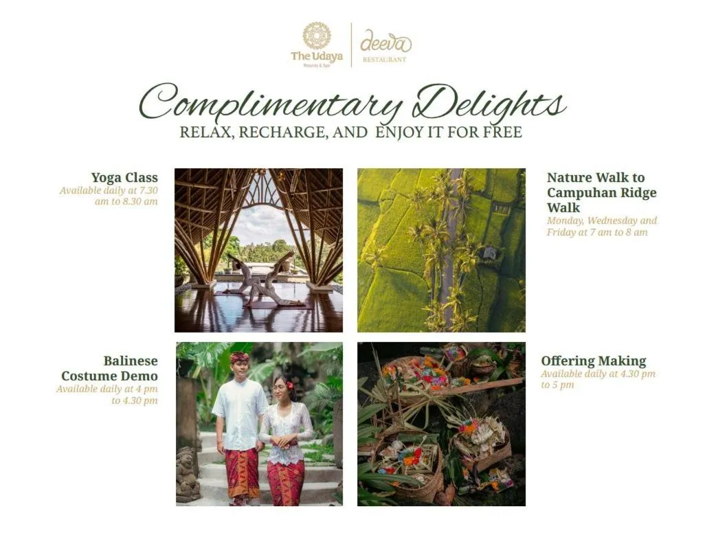 Activities in The Udaya Resorts and Spa