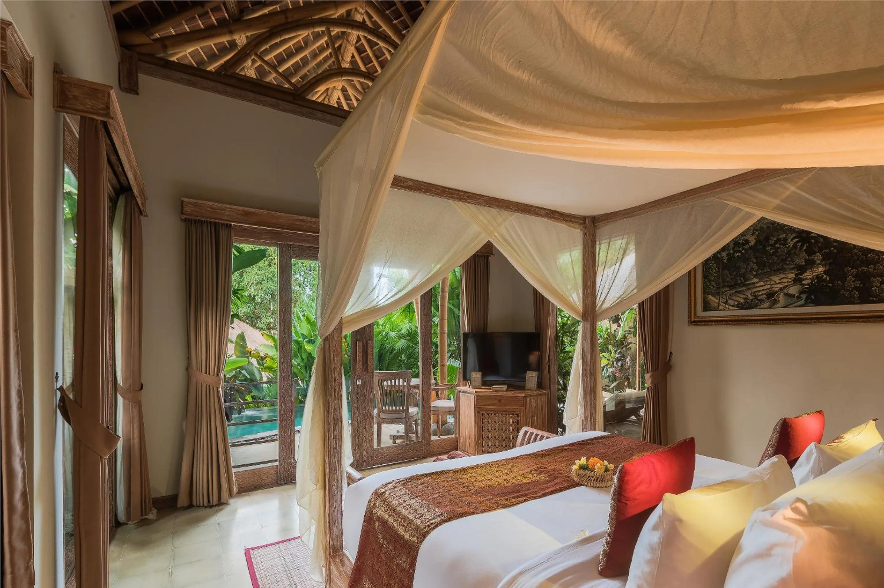 Photo of the whole room, Bed in The Udaya Resorts and Spa