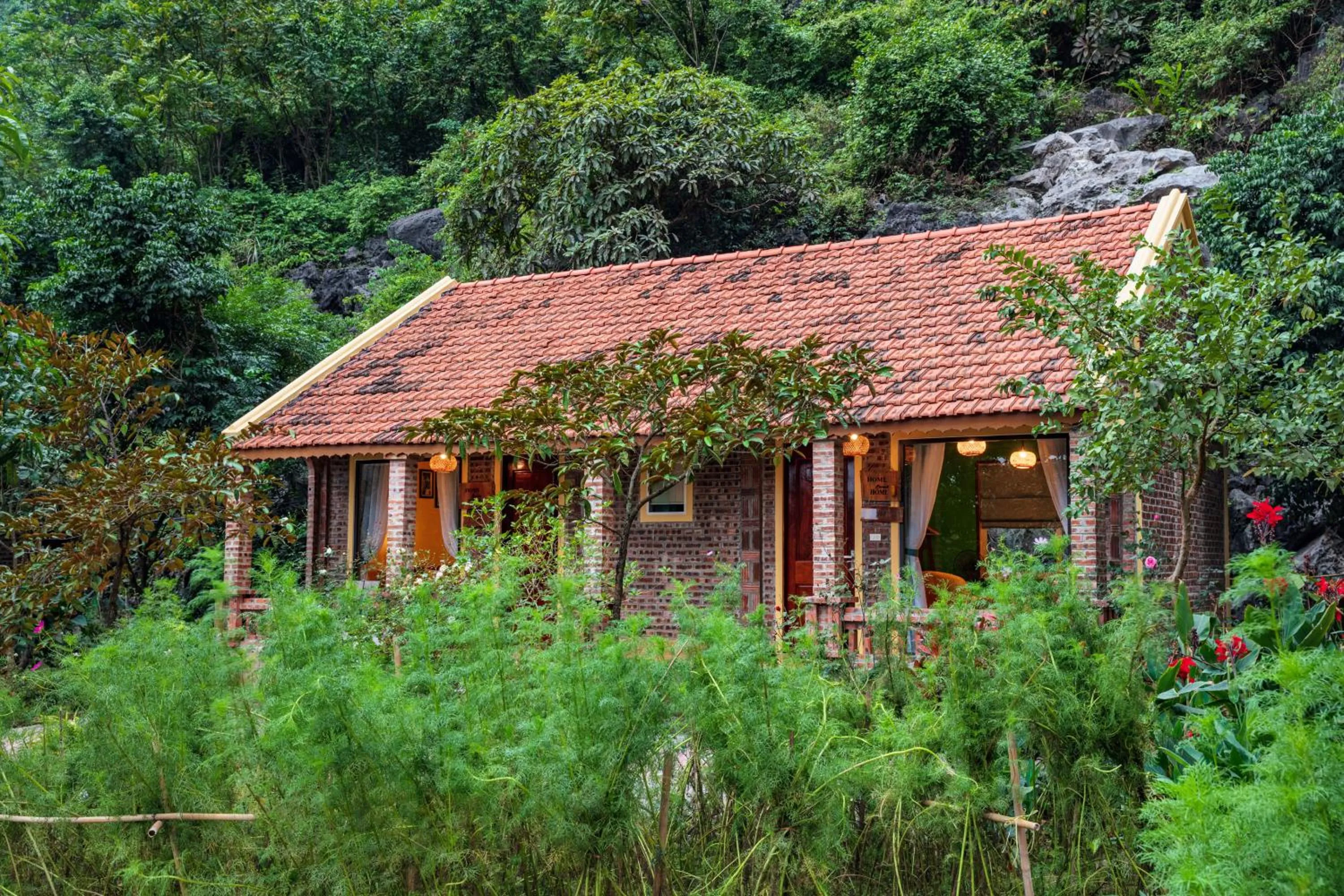 Garden view in An's Eco Garden Resort
