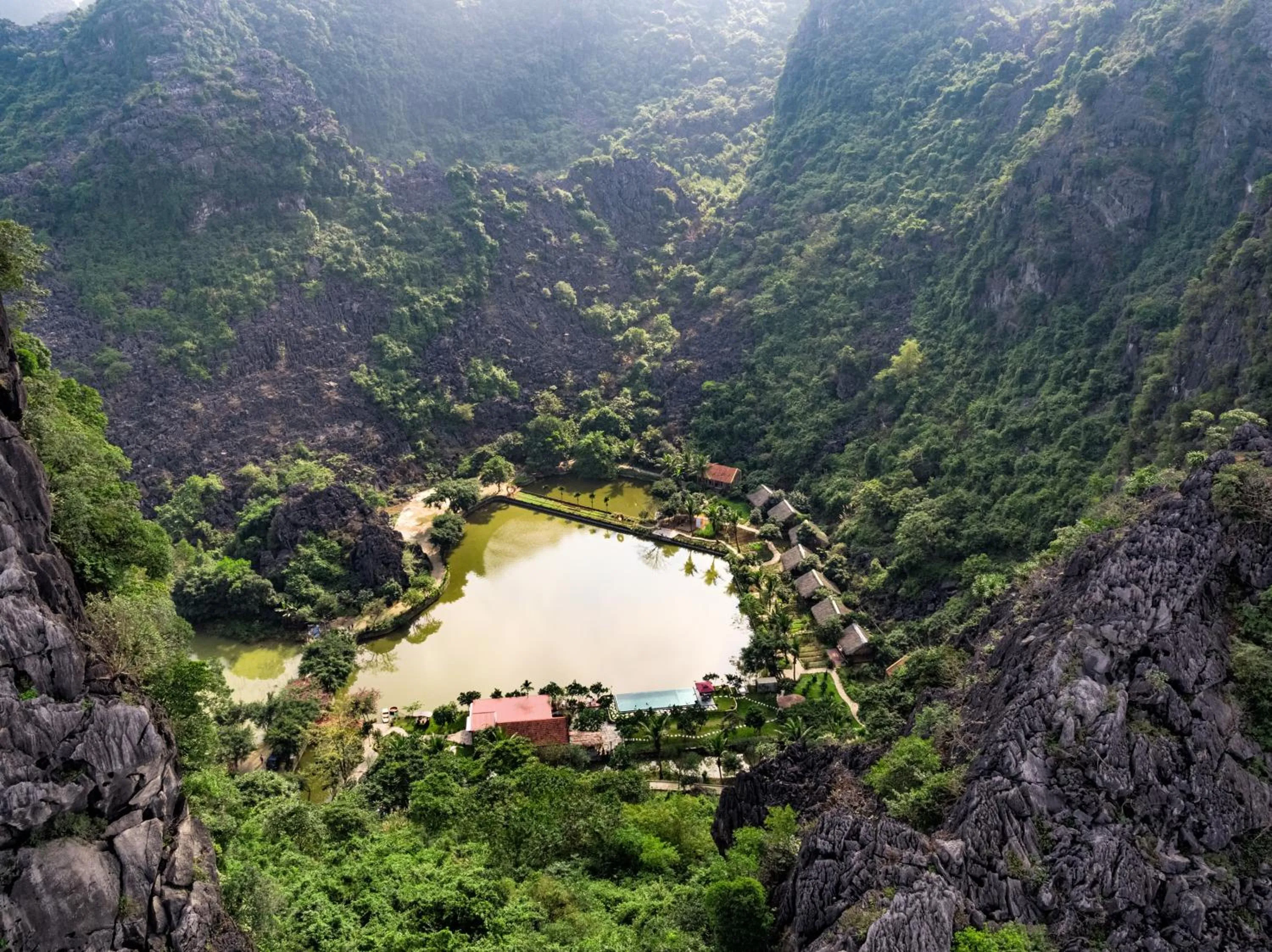 Property building in An's Eco Garden Resort