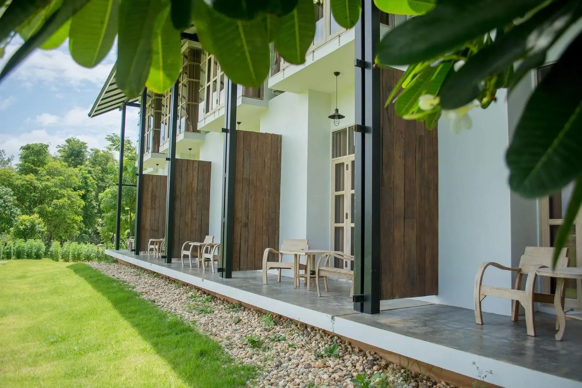 Garden view in NanSripanna resort Garden view in NanSripanna resort