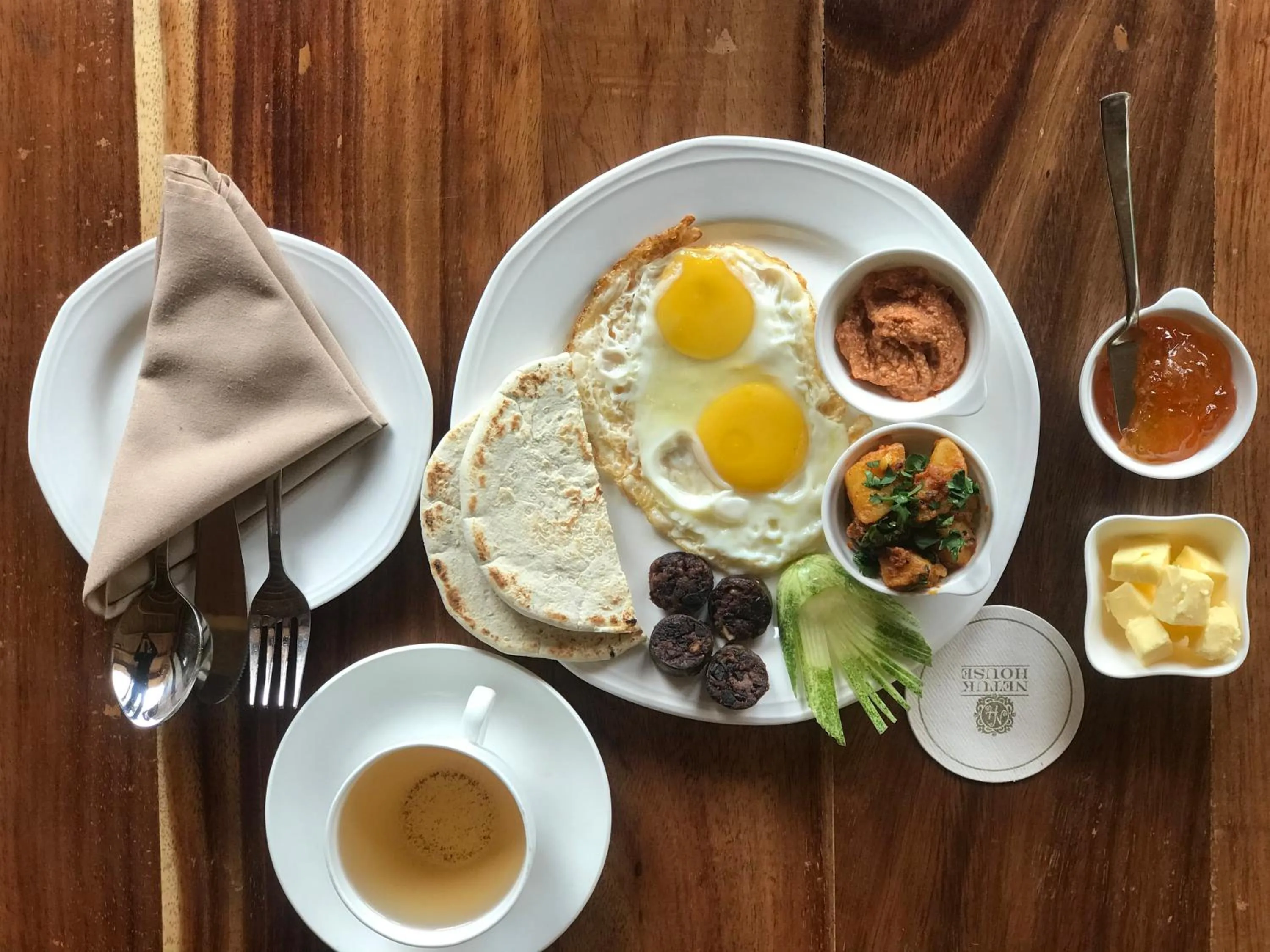 Breakfast in Netuk House a heritage boutique stay