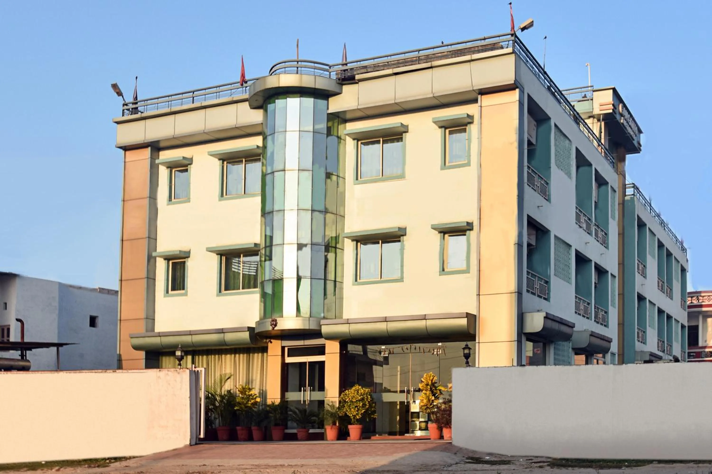 Property building in Hotel Gangotri