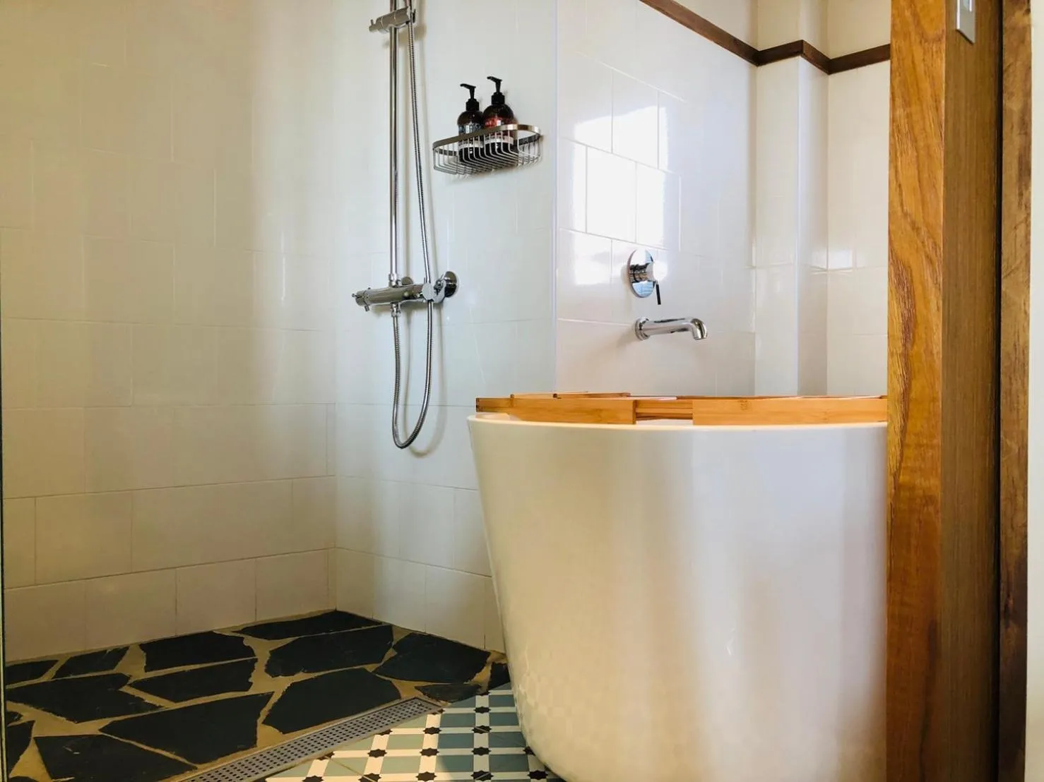 Bathroom in Casa Ostia
