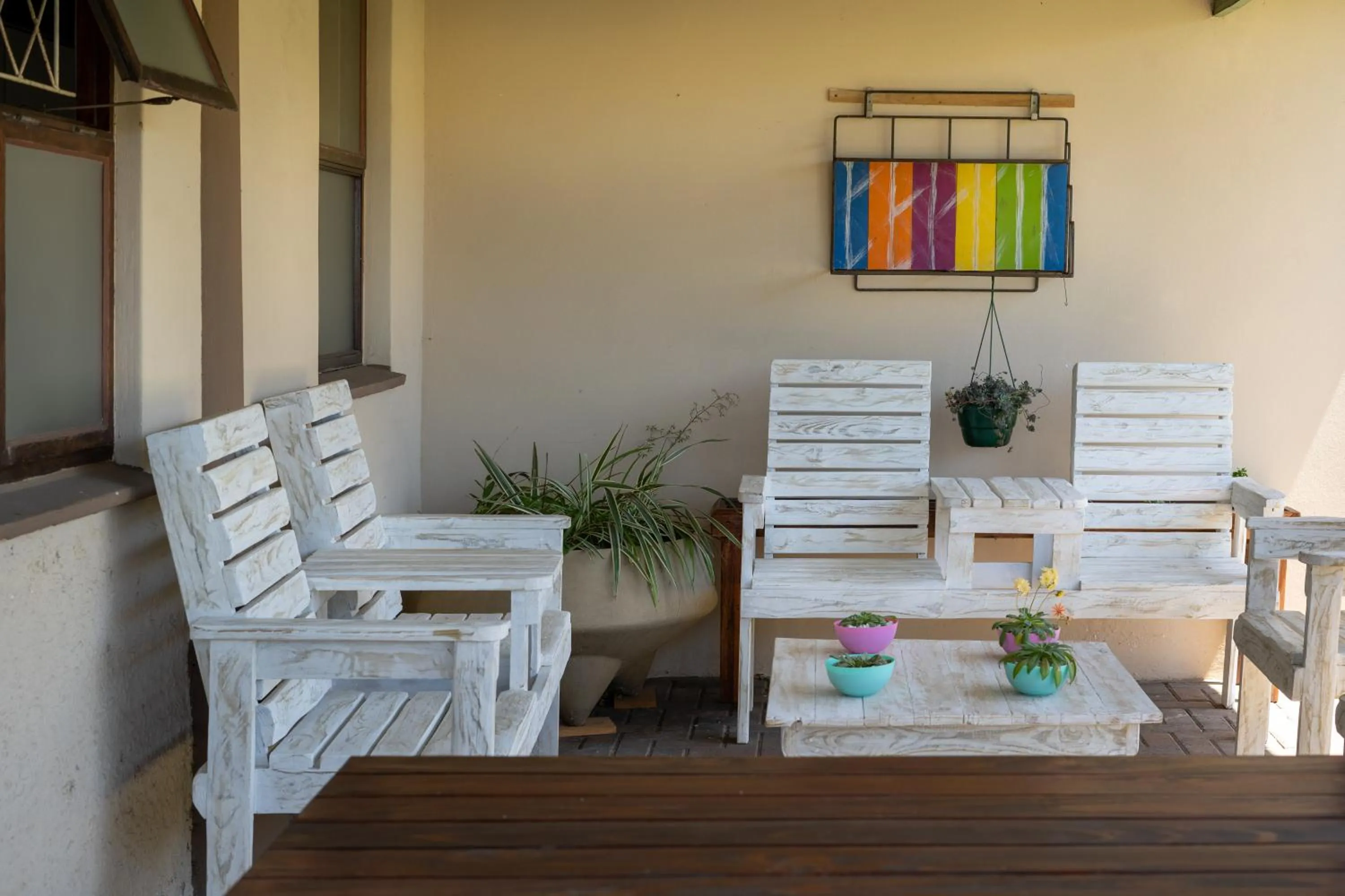 Patio in Selborne Bed and Breakfast